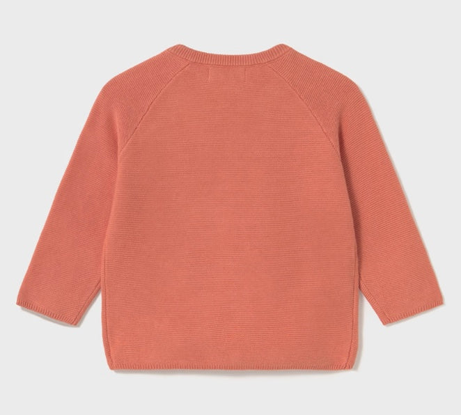 Baby Intarsia Sweater - Peach