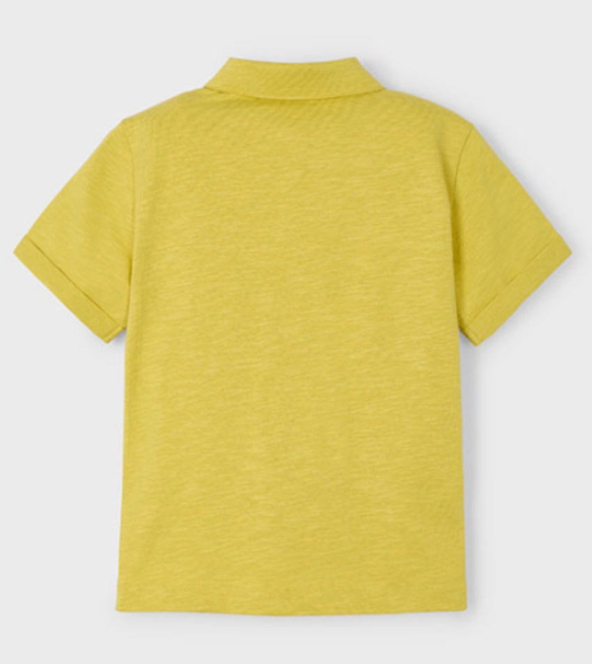 Short Sleeve Polo - Gold