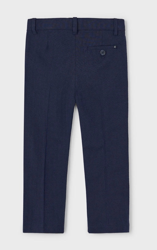 Linen Dress Pants - Navy