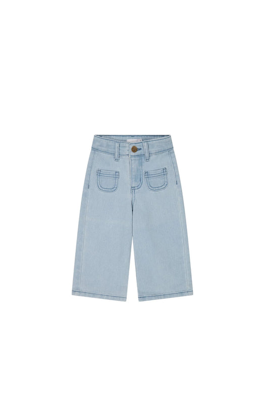 Yvette Pant - Washed Denim