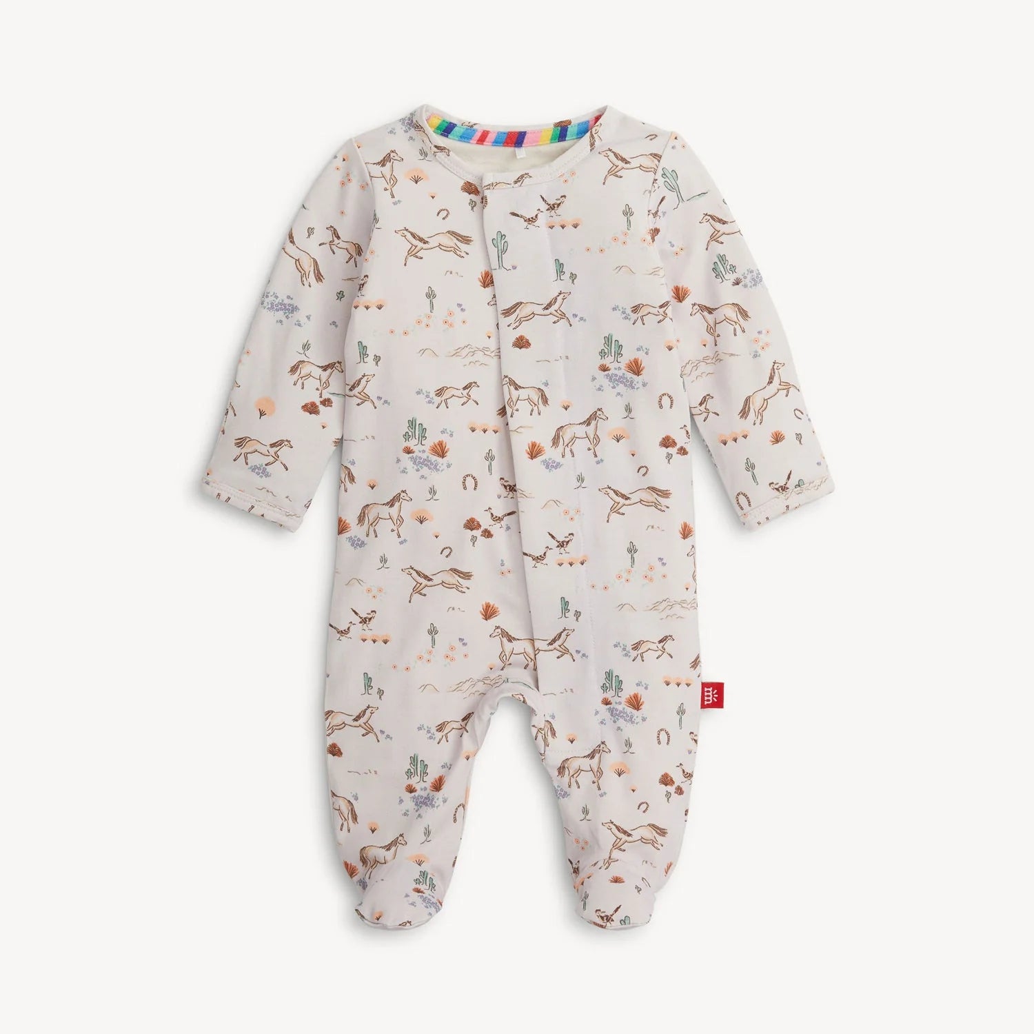 Born to Run Right Fit Magnetic Modal Footie Little Sprout