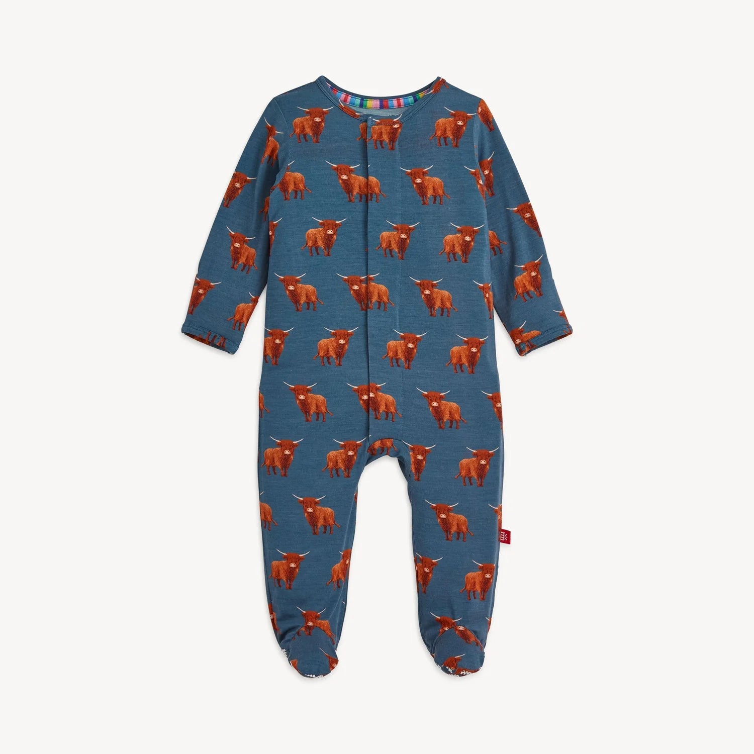 Word to Your Herd Modal Magnetic Footie Little Sprout