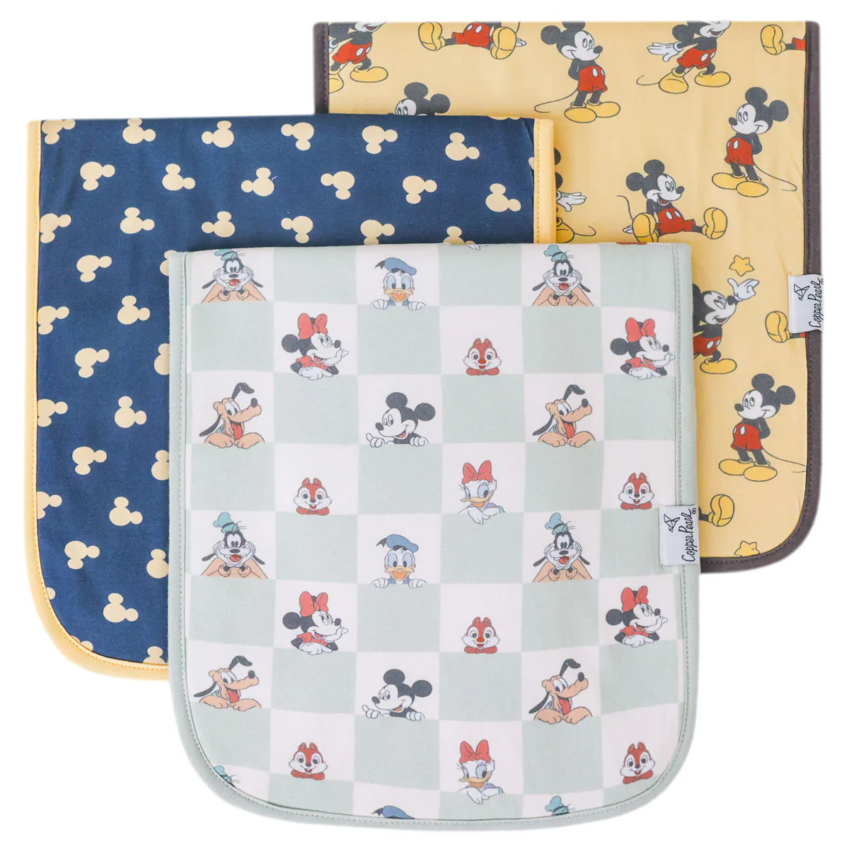 Burp Cloth Set (3-Pack) - Mickey-Little Sprout