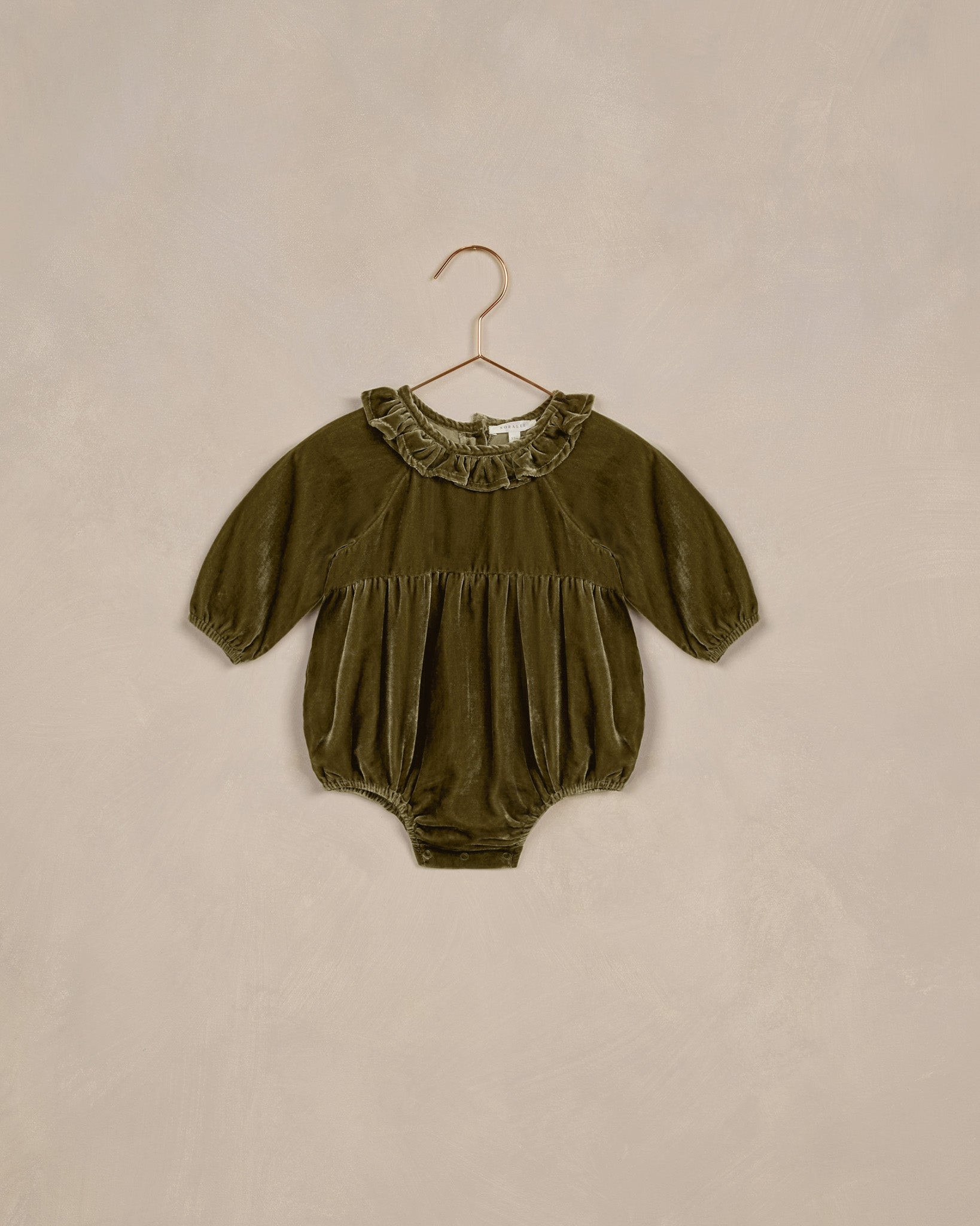 Adeline Romper - Olive