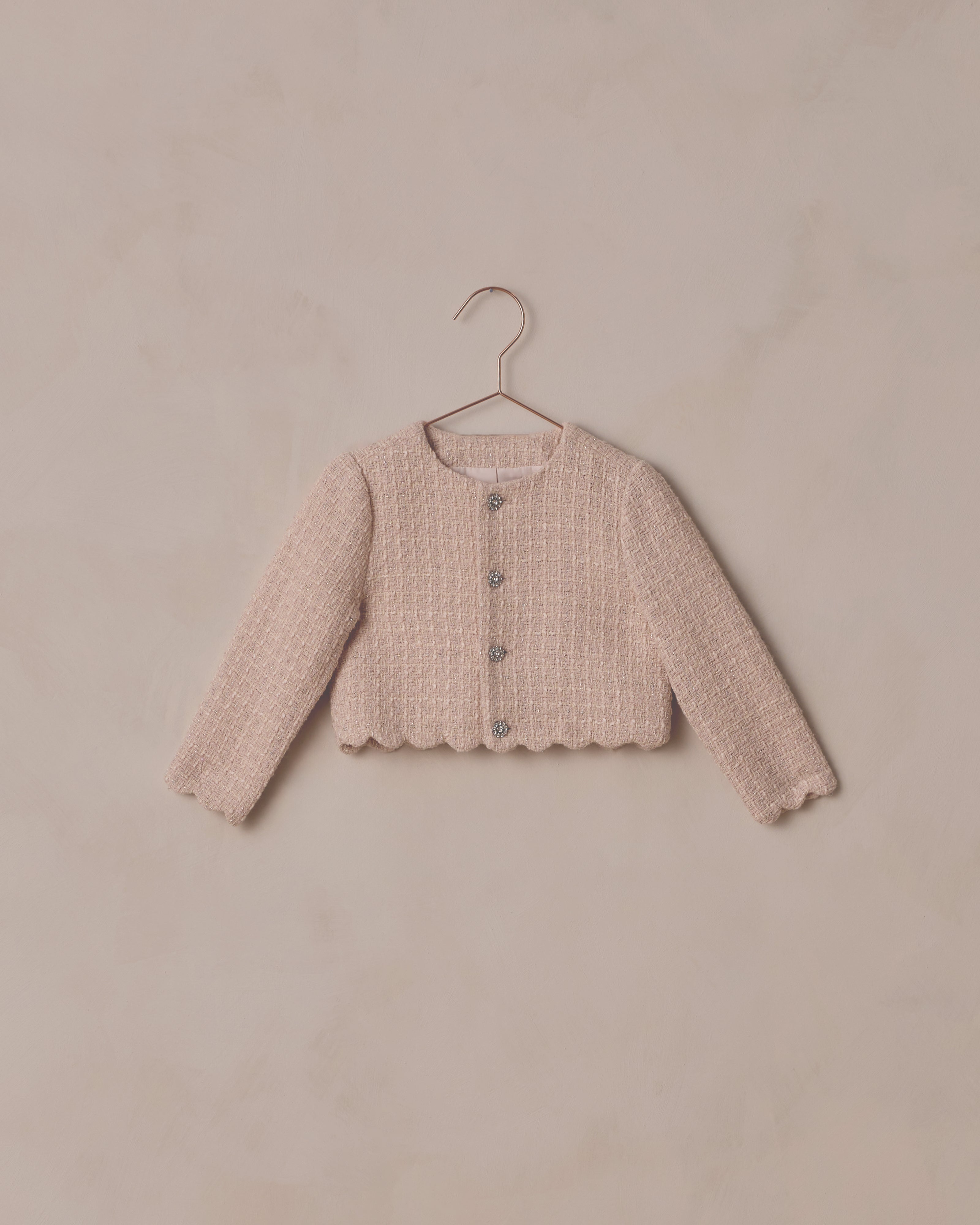 Noralee Tweed Jacket Rose Little Sprout