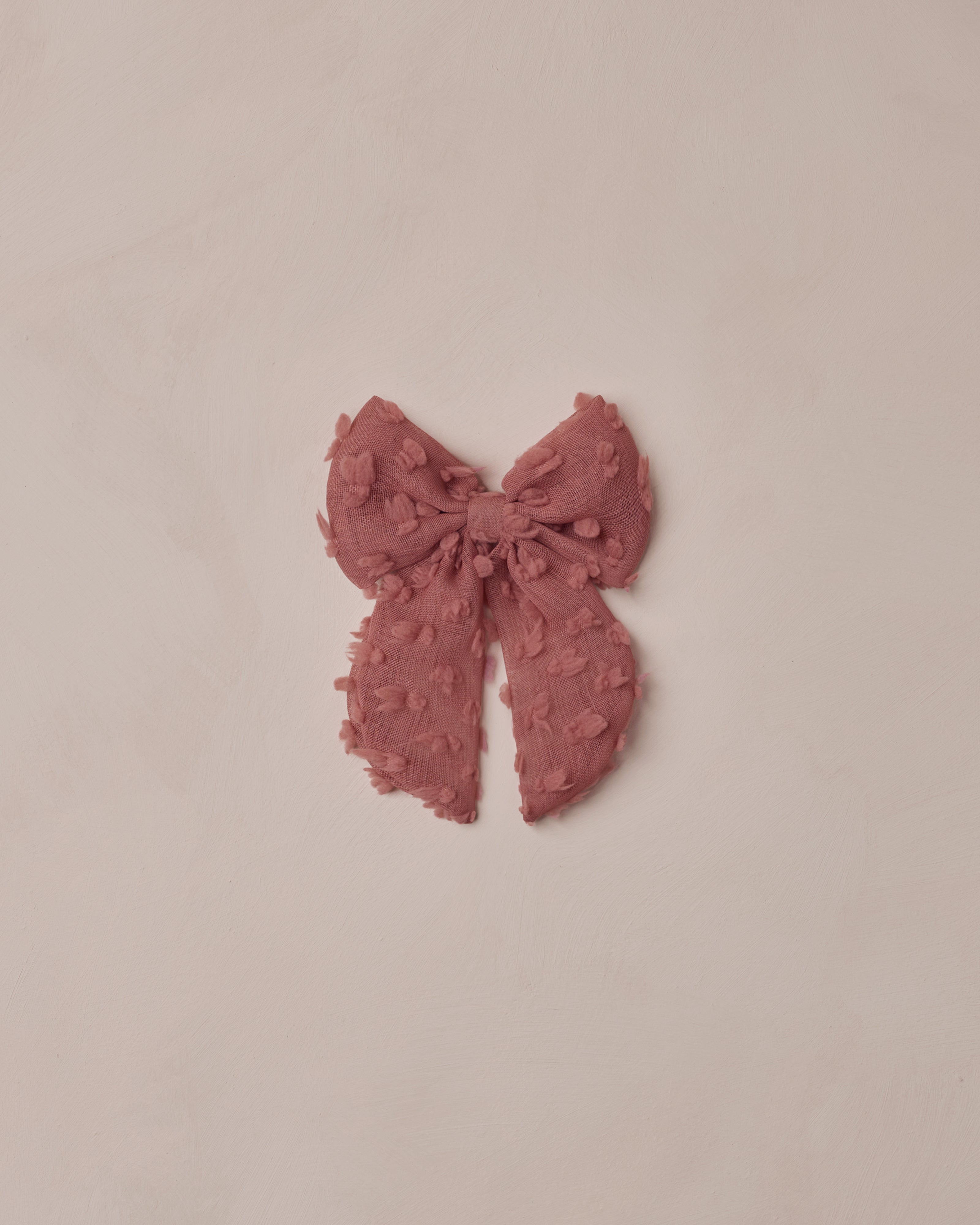 Noralee Everly Bow Raspberry Little Sprout