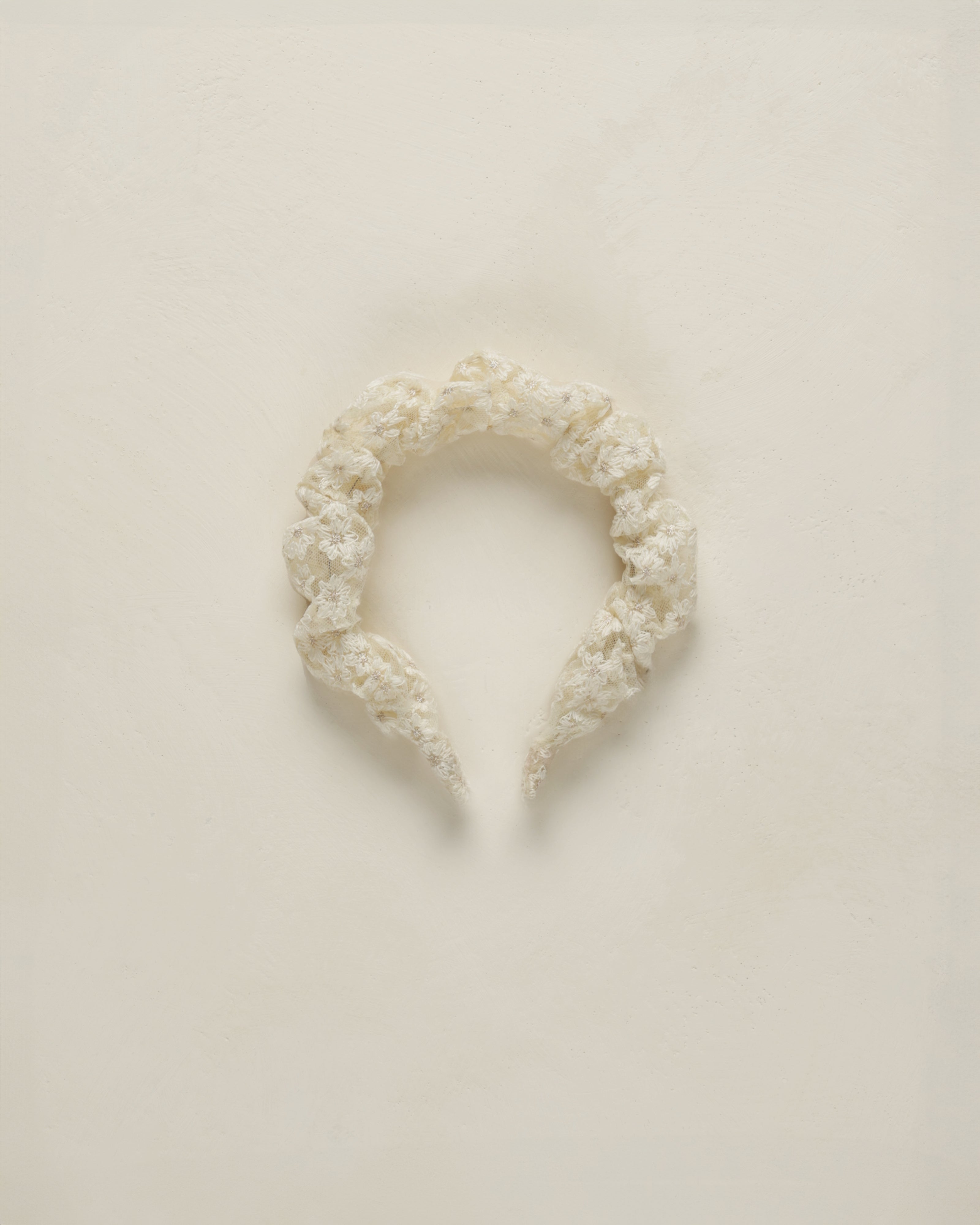 Gathered Headband - Ivory