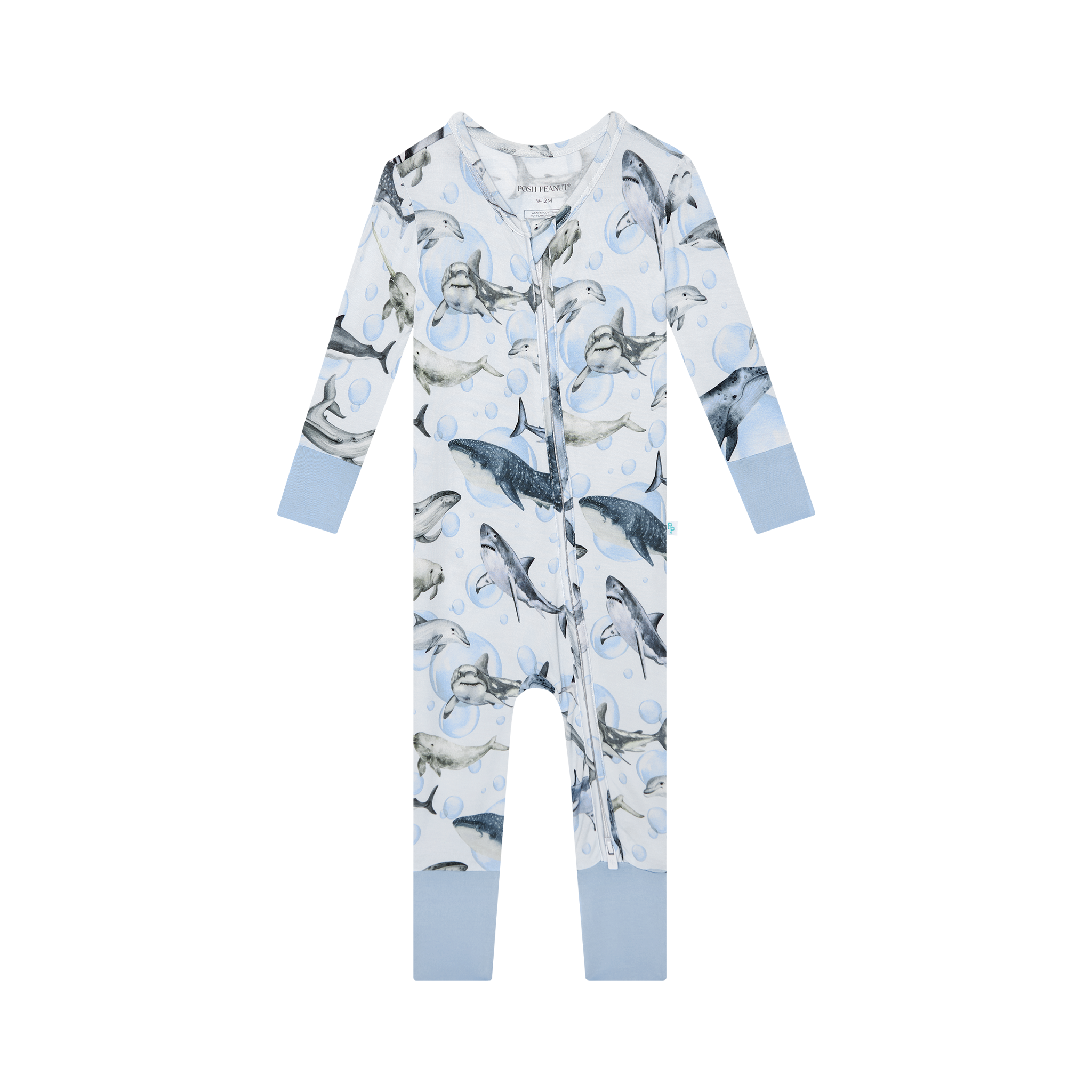 Convertible One-Piece - Sharkly-Little Sprout