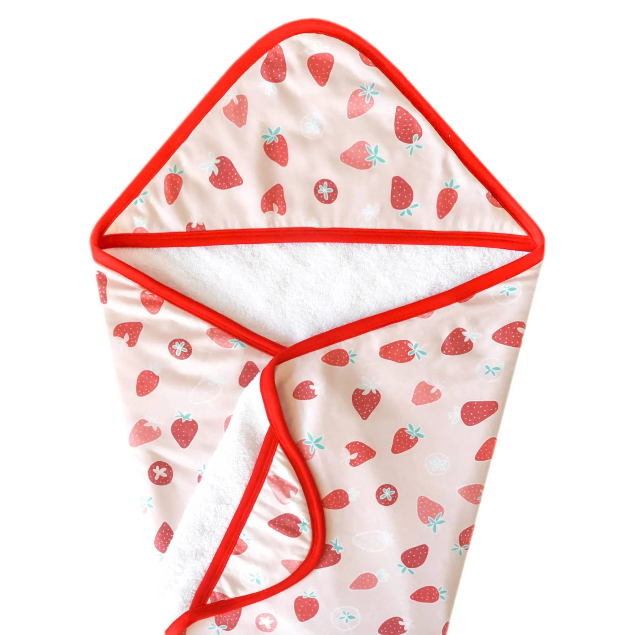 Copper Pearl Strawberry Hooded Towel