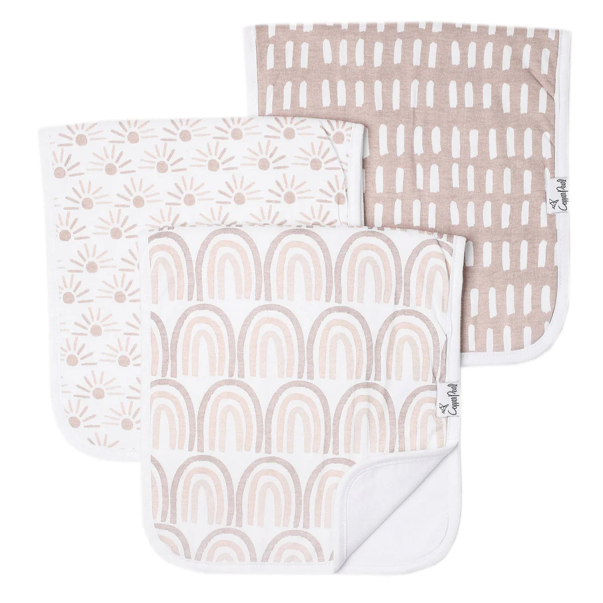 Burp Cloth Set (3-Pack) - Bliss-Little Sprout