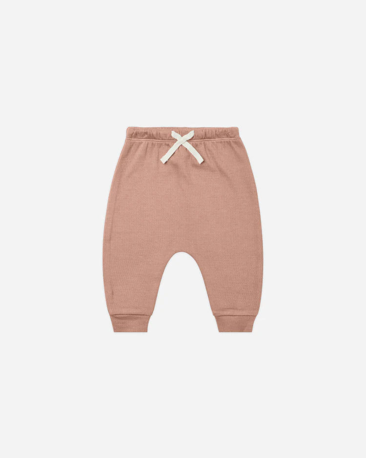 Pointelle Sweatpants - Rose