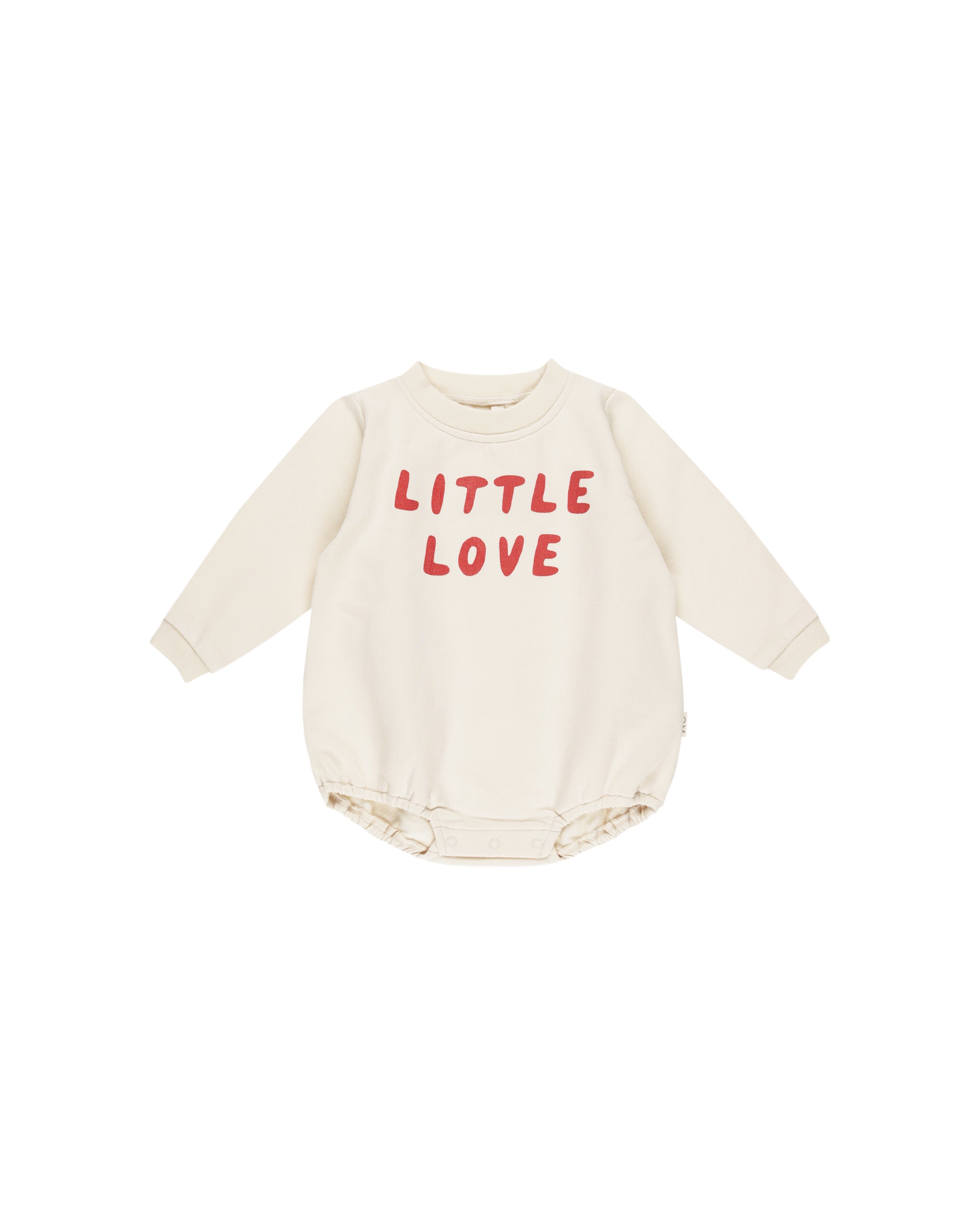 Crewneck Bubble Romper - Little Love