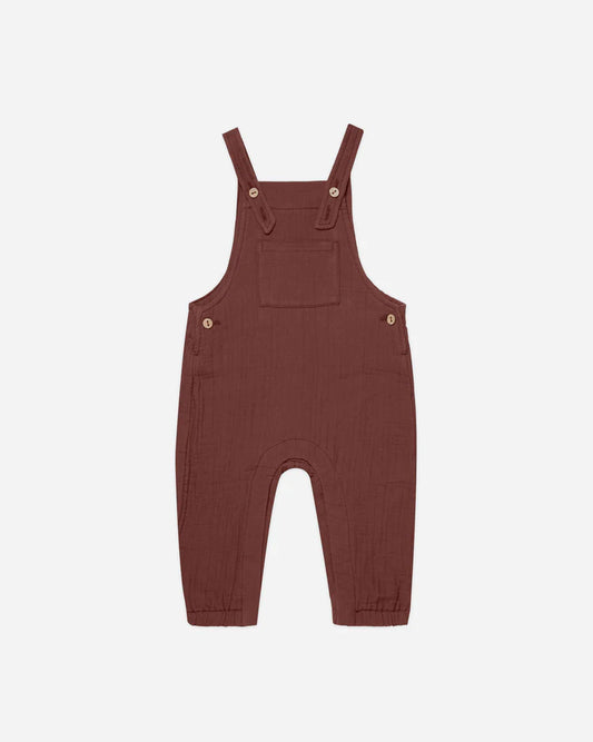 Baby overall- plum