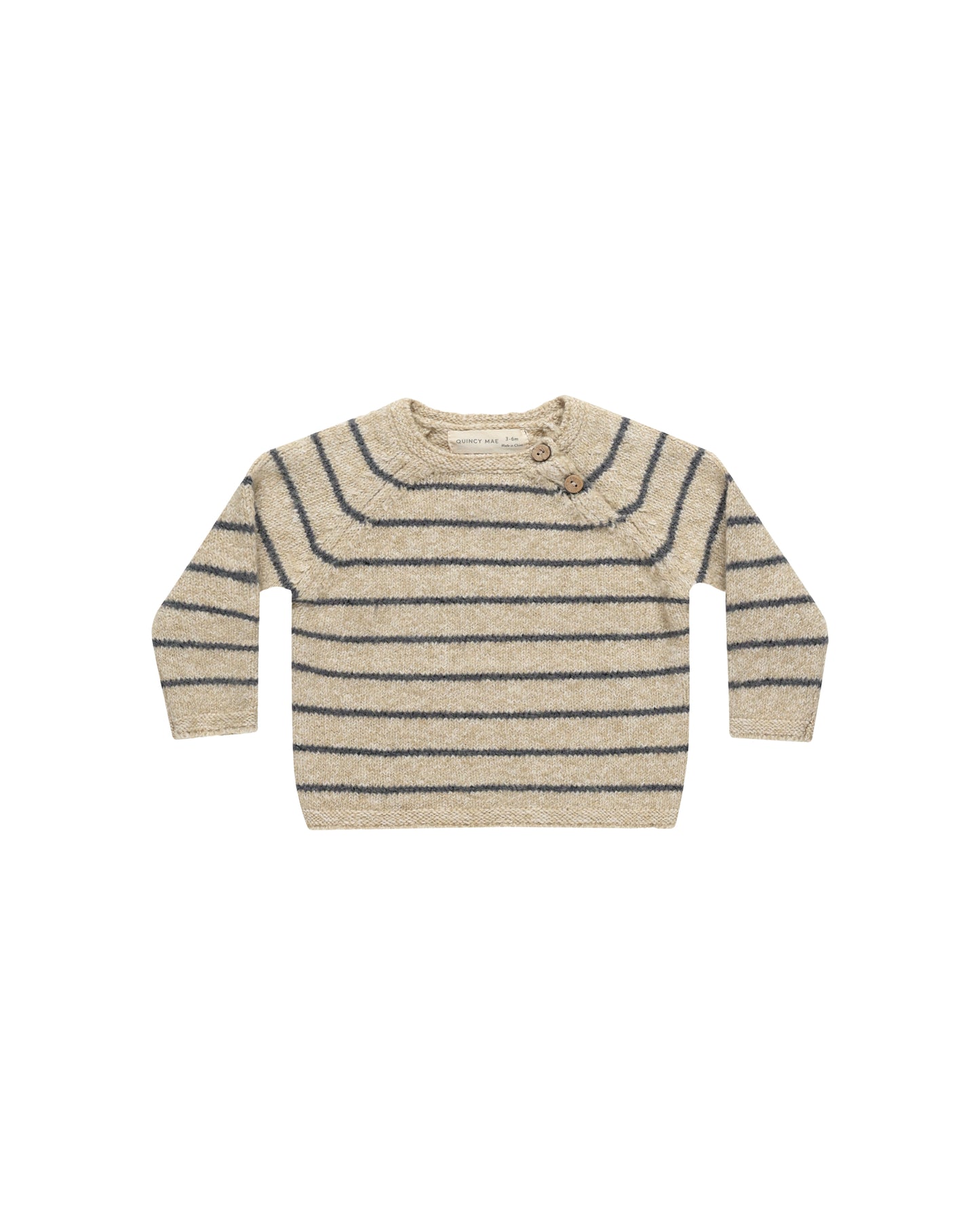 Ace Knit Sweater - Indigo Stripe