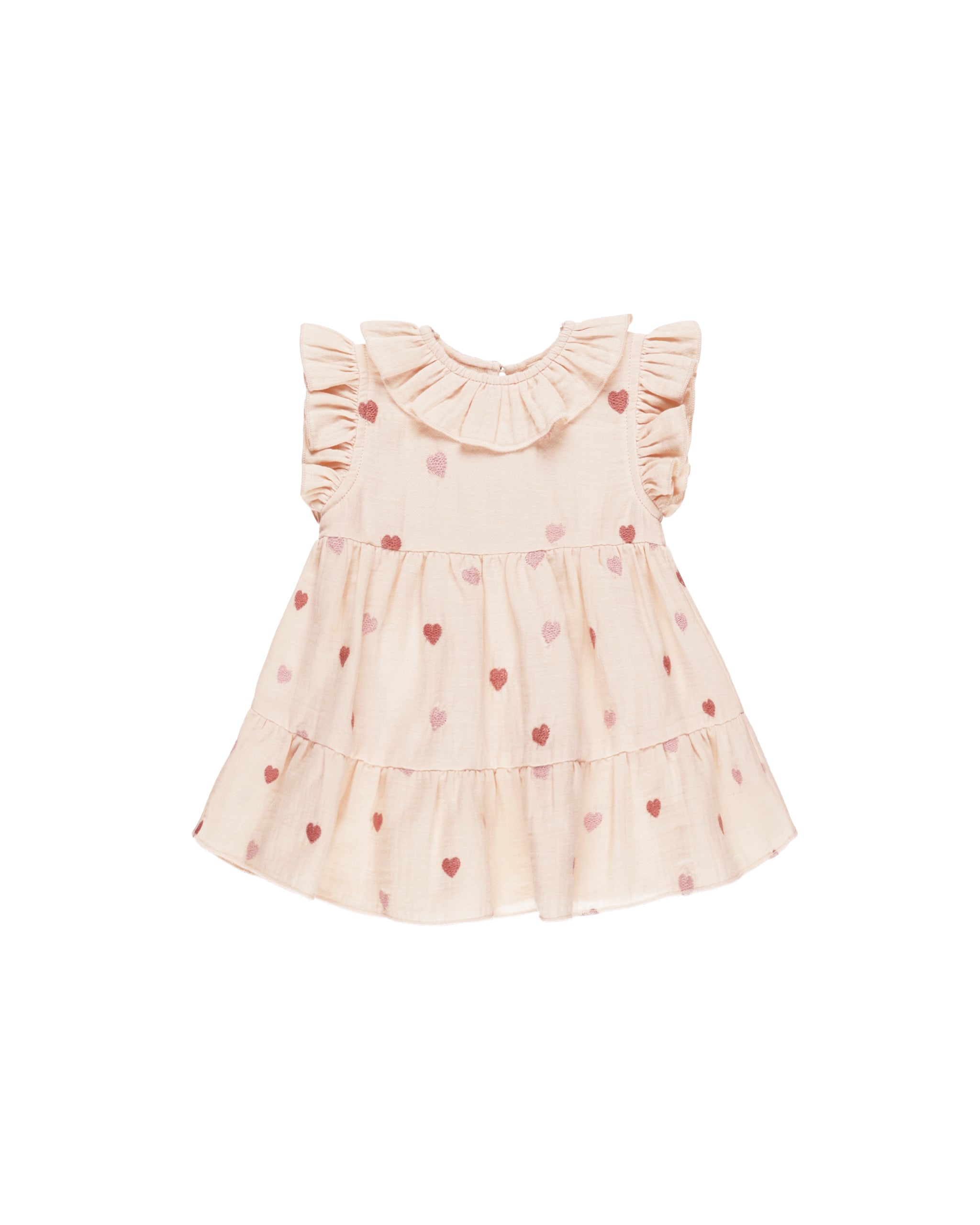 Charlotte Dress - Heart Embroidery