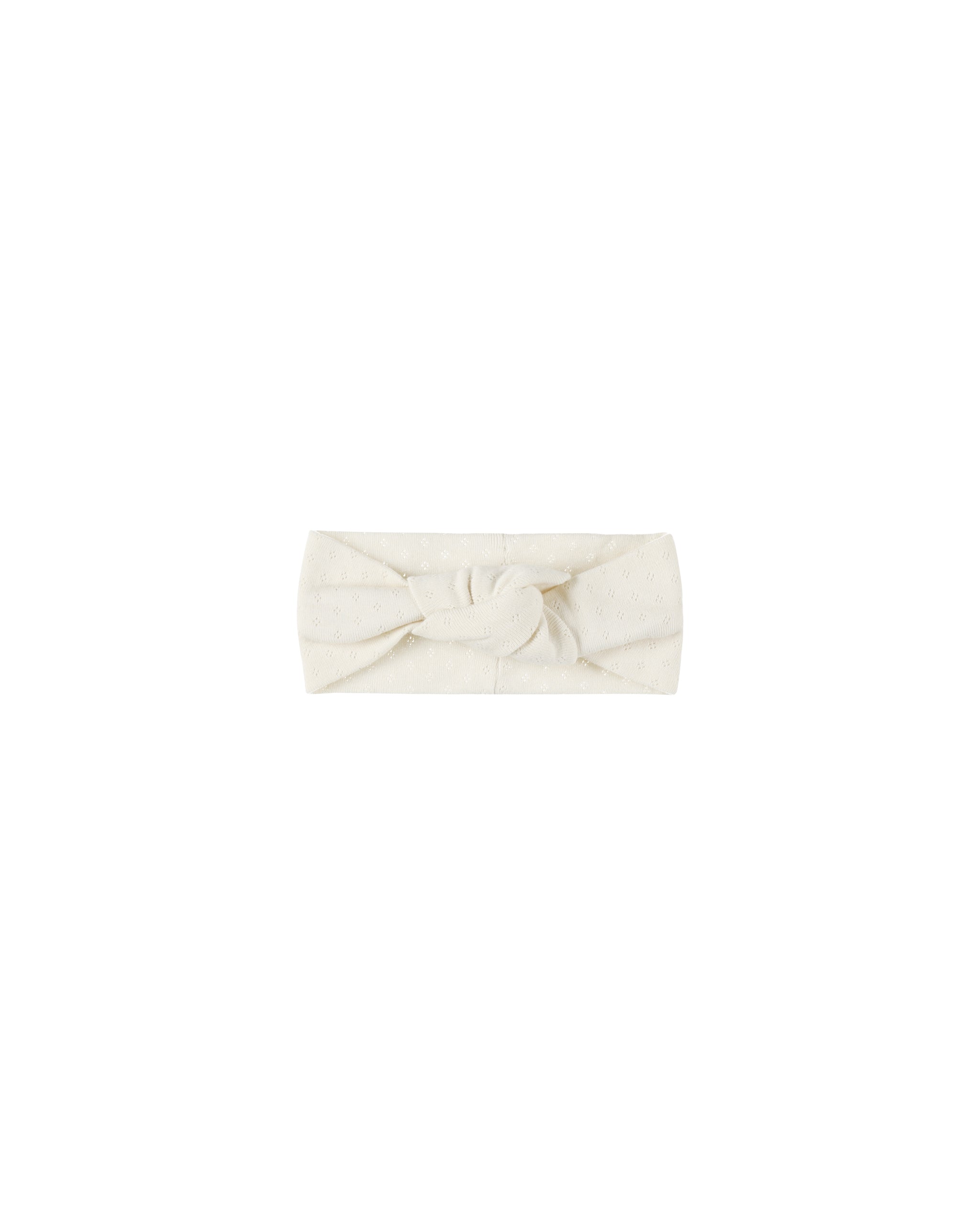 Knotted Headband - Ivory