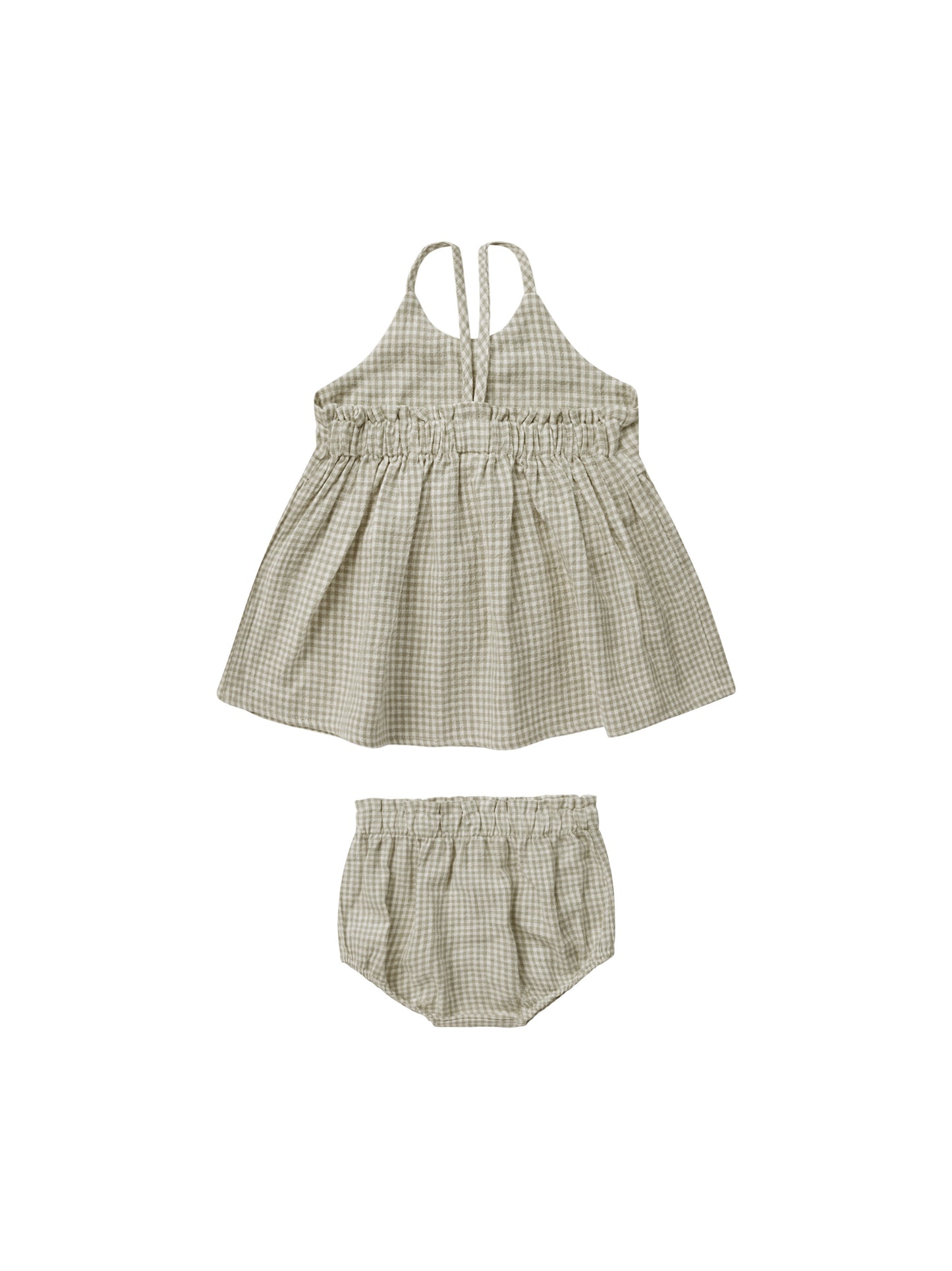 Zenni Set - Sage Gingham