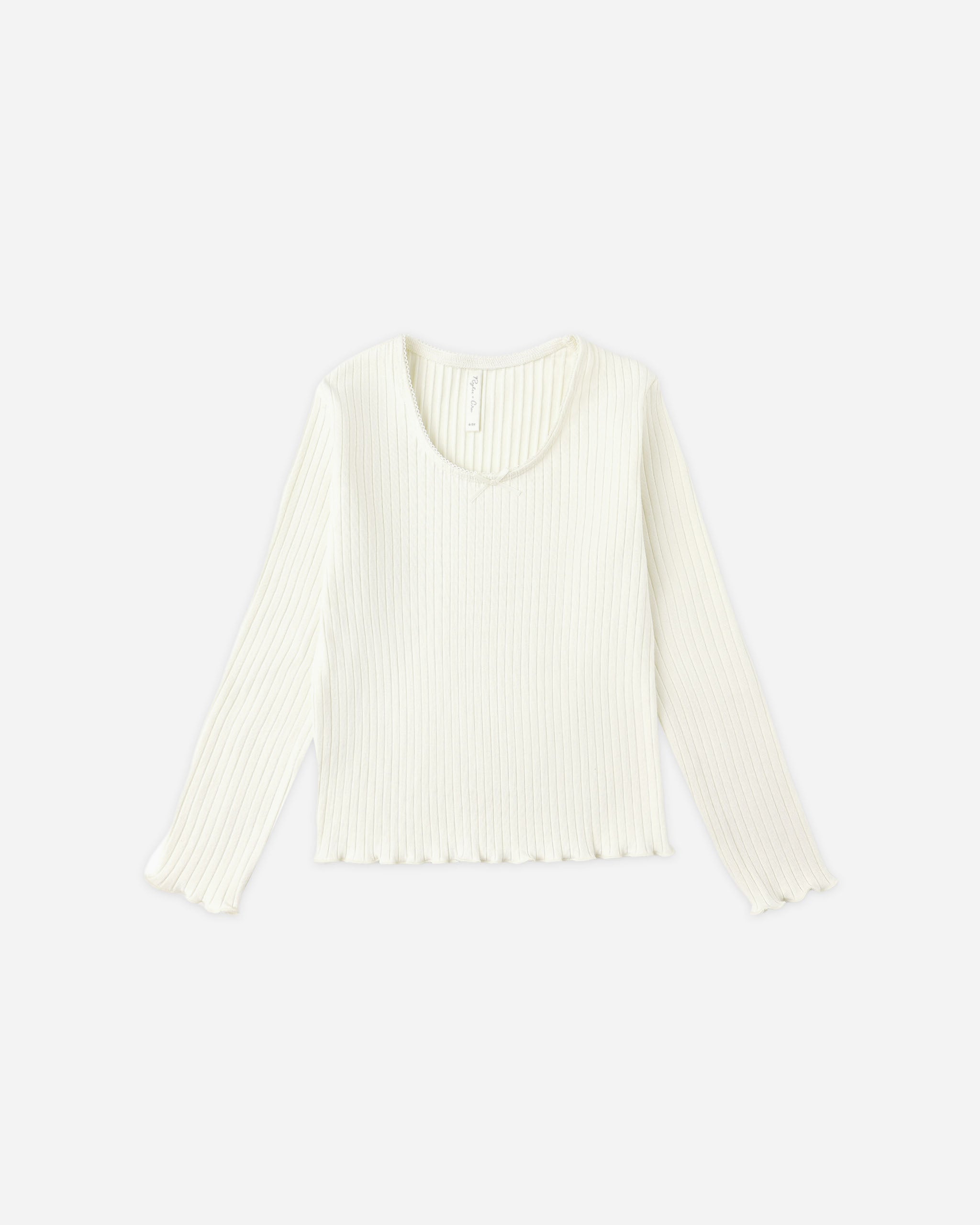 Rylee and Cru Ribbed Long Sleeve Tee Little Sprout