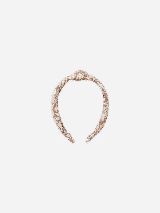 Knotted. Headband - Plumeria