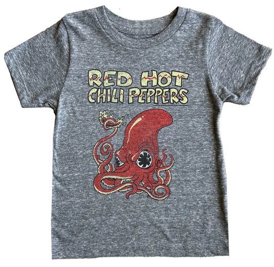 Red Hot Chili Peppers Short Sleeve Tee - Tri Blend Grey