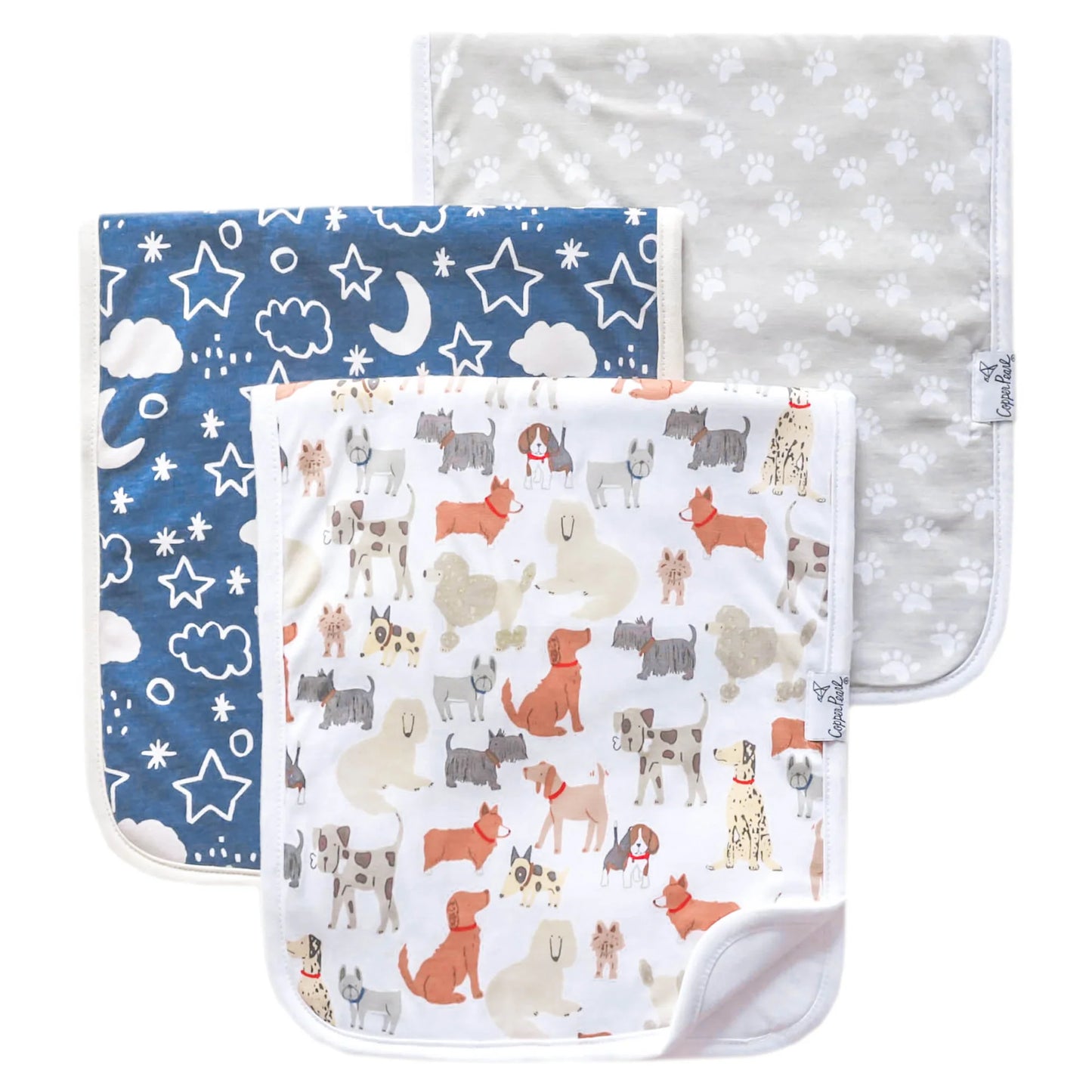 Burp Cloth Set (3 Pack)