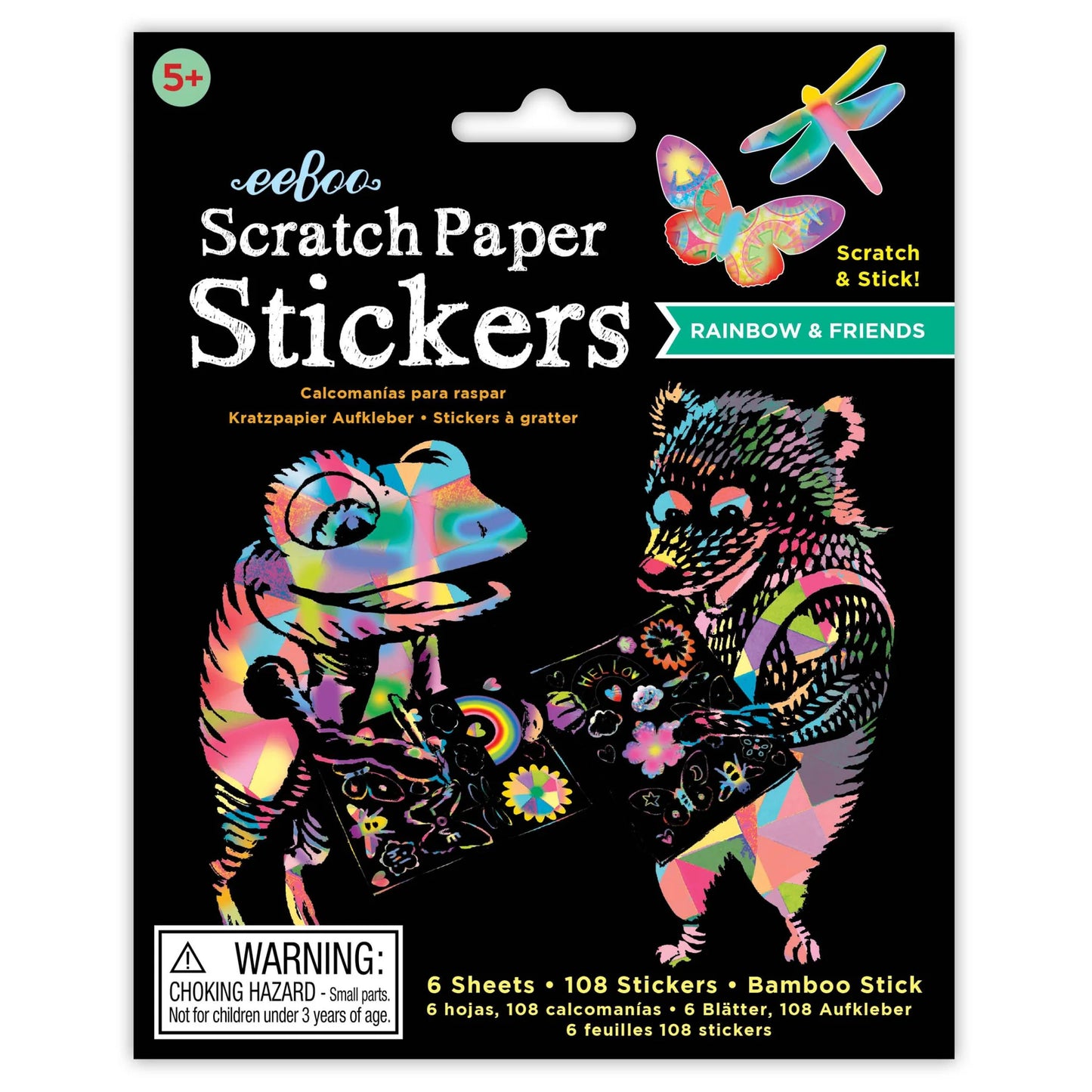 Scratch Paper Stickers