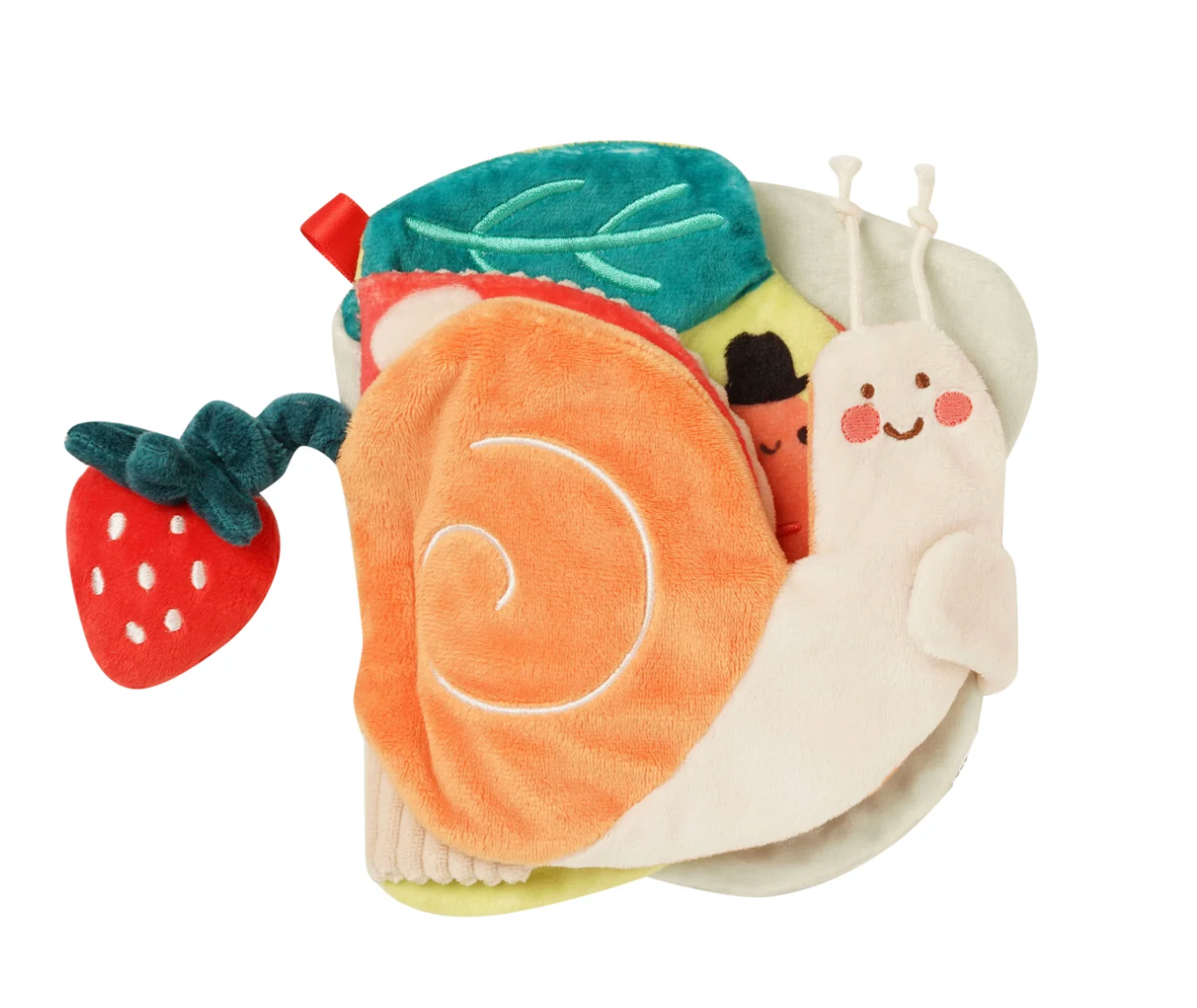 Manhattan Toy Silly Snail Sensory Book Little Sprout
