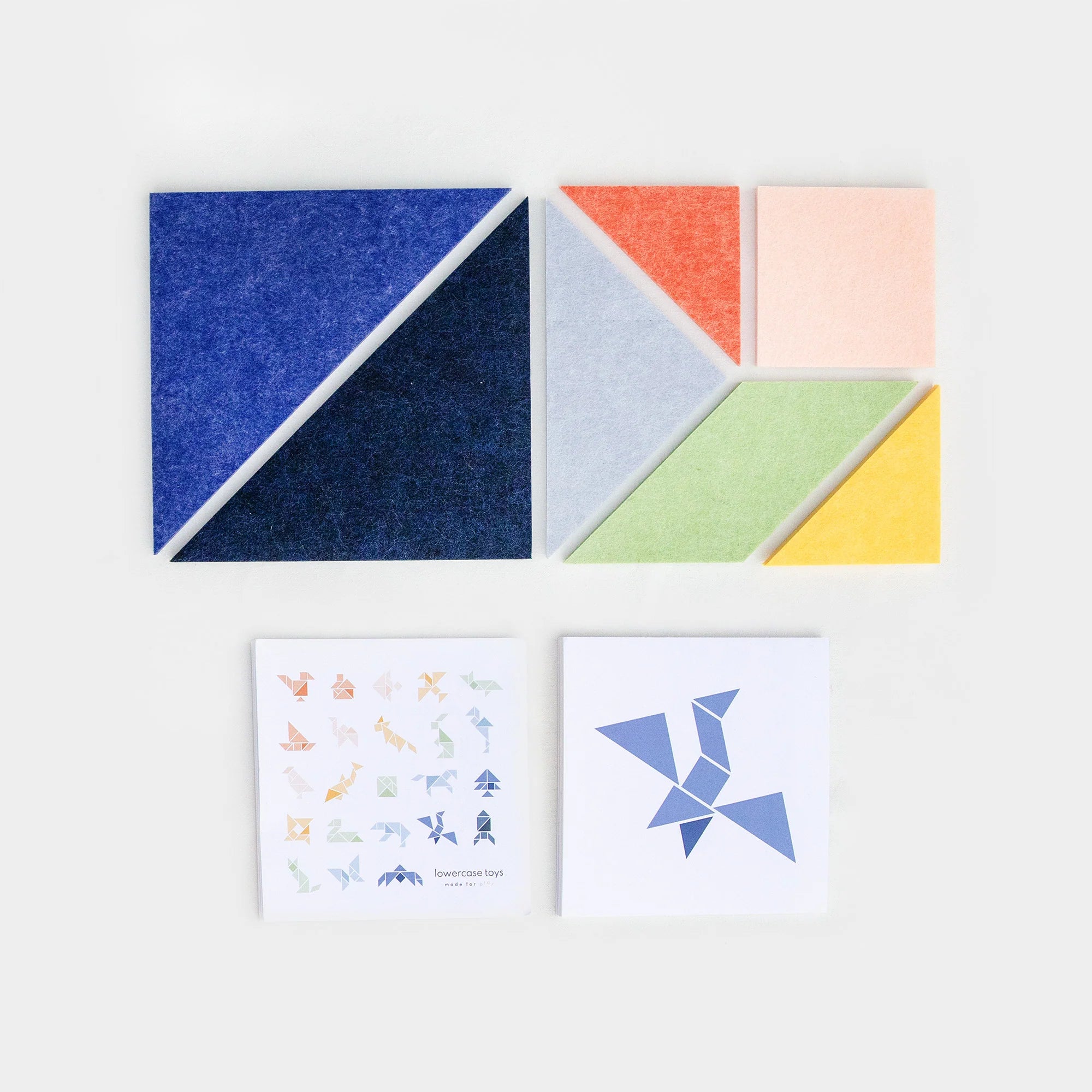 Tangram Set Lowercase toys Little Sprout