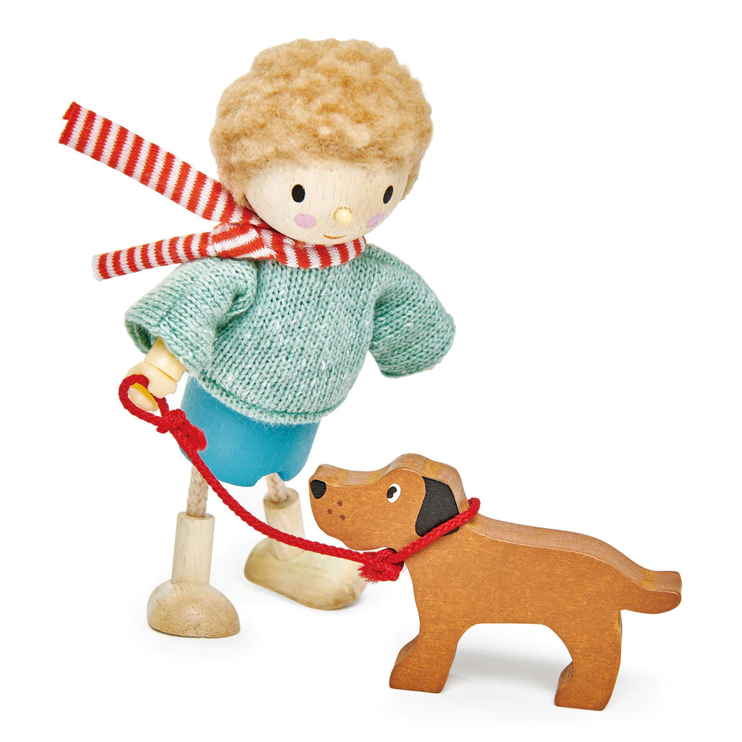 Mr. Goodwood and his dog-Little Sprout