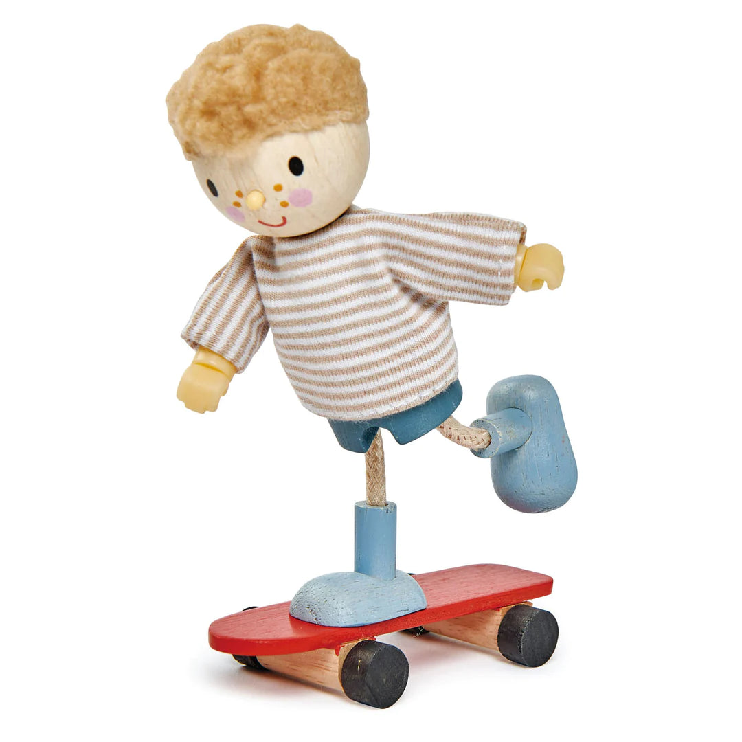 Edward and his skateboard