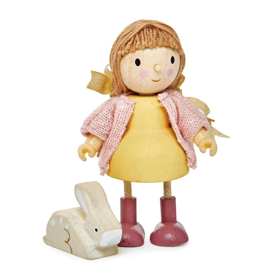 Amy and her rabbit-Little Sprout