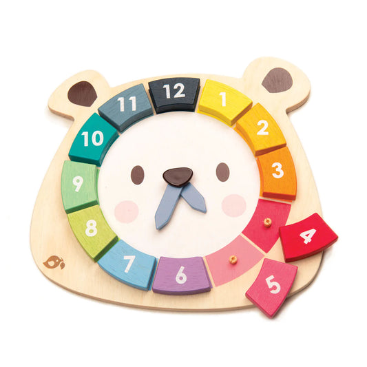 Bear Colours Clock