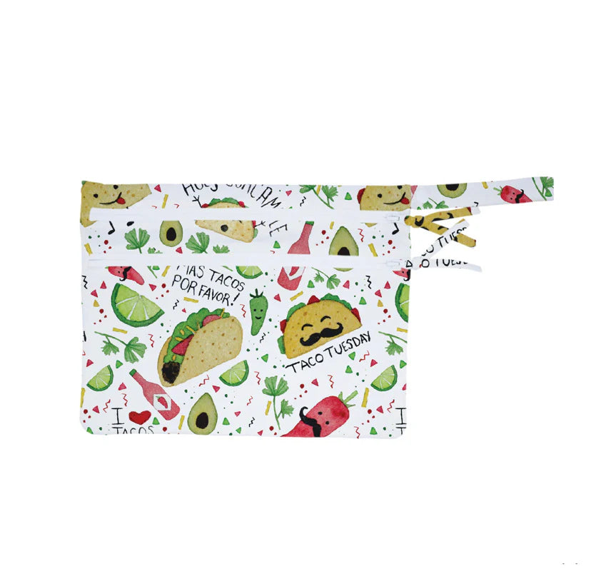 Waterproof Wet Bag Taco Party-Little Sprout