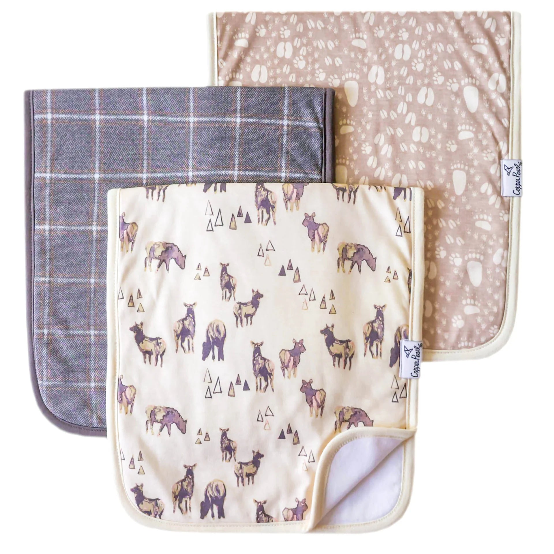 Burp Cloth Set (3 Pack)