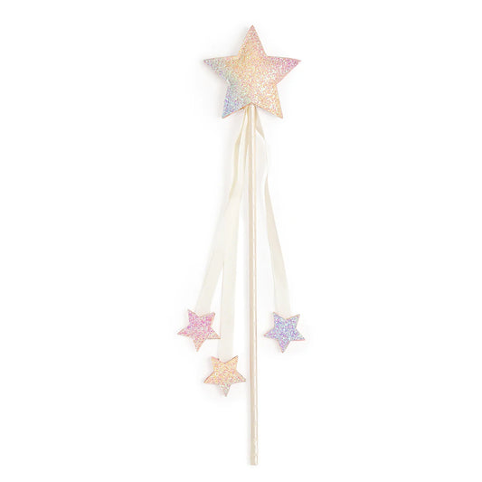 Pastel Rainbow Star Wand