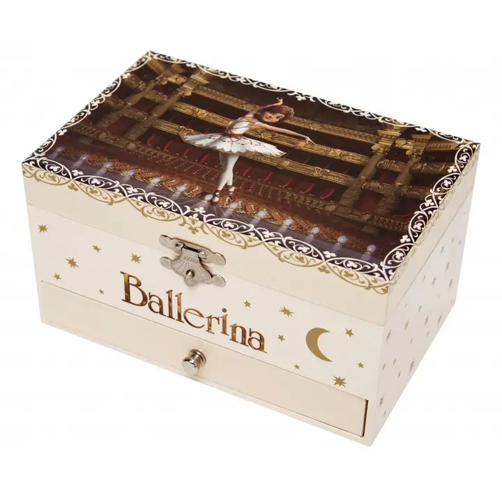 Ballerina Musical Jewelry Box-Little Sprout