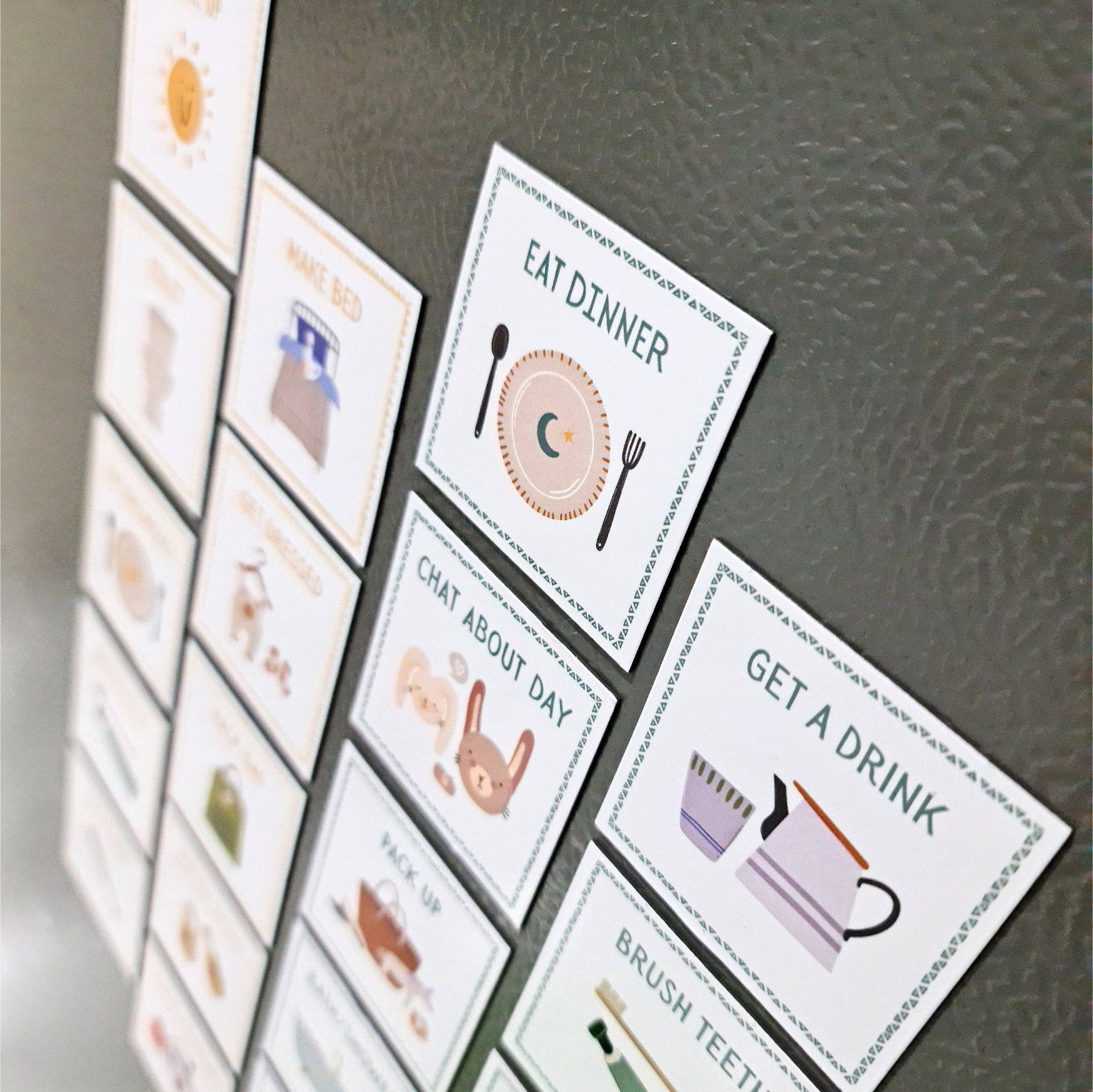 20 Magnetic Routine Cards-Little Sprout