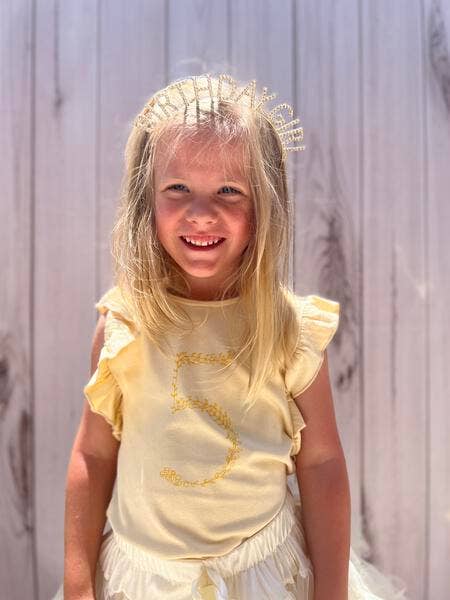 NATURE BIRTHDAY 5 TEE: 5yrs