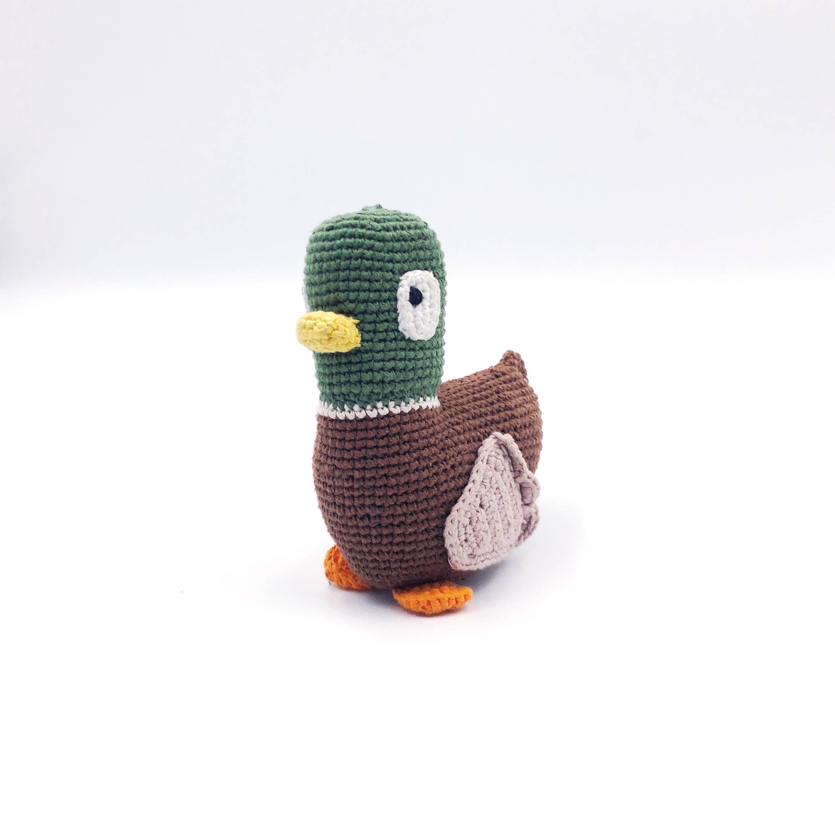 Crochet Duck Rattle Little Sprout