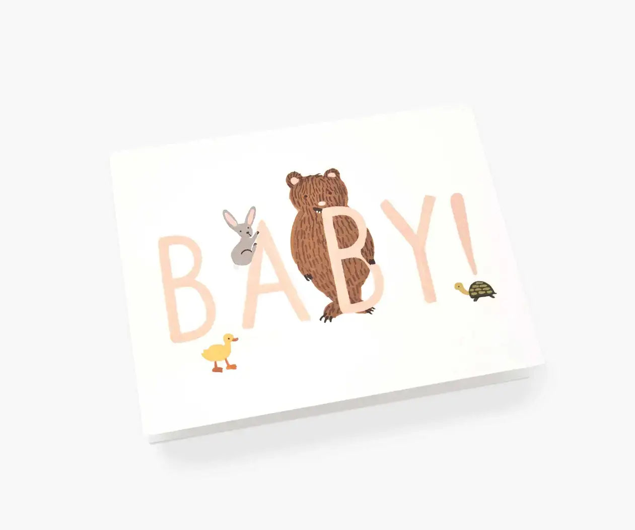 Baby! Card (Peach)