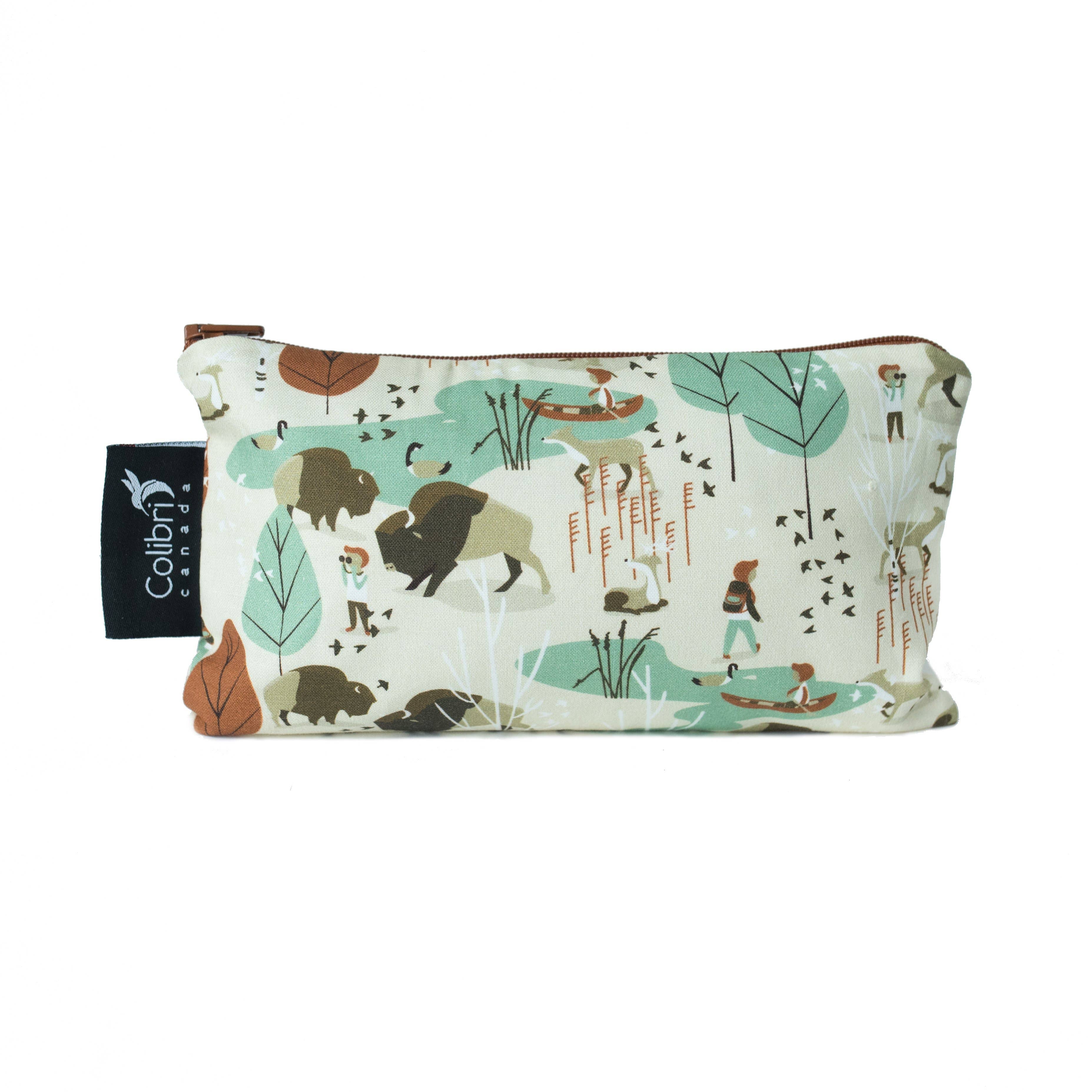 Nature Walk Reusable Snack Bag - Medium-Little Sprout