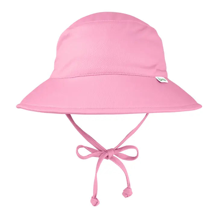 Breathable Swim & Sun Hat - 0-6M  Light Pink