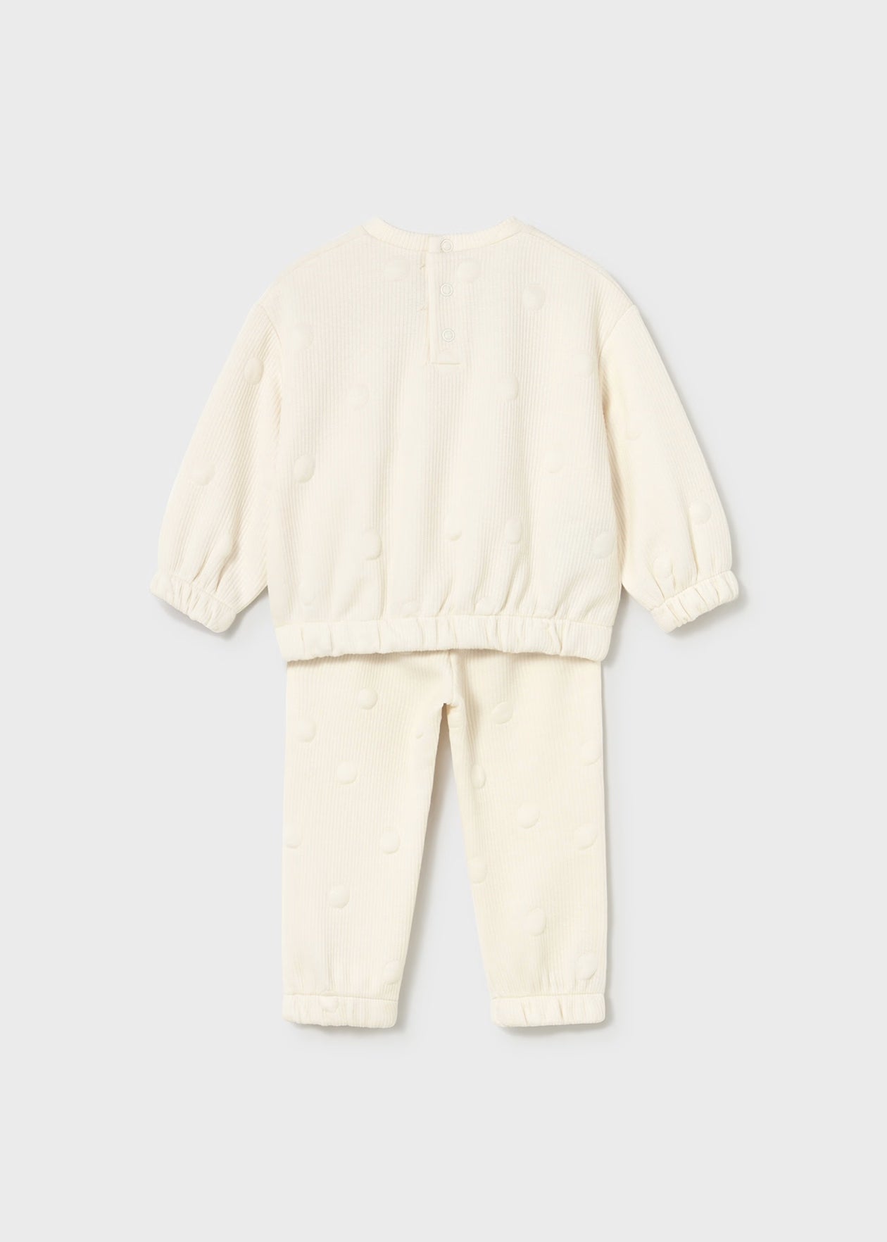 Baby 2-Piece Padded Tracksuit Set - Macchiato