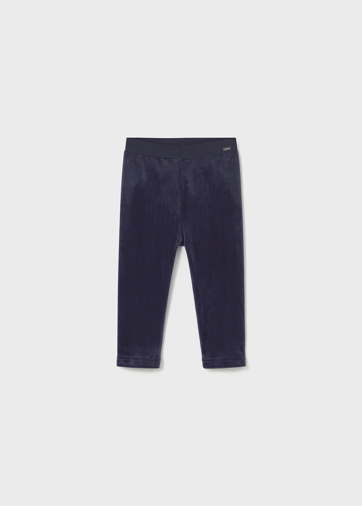 Baby Basic Velvet Legging  Navy Little Sprout
