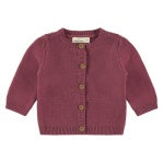 Baby Cardigan - Cranberry