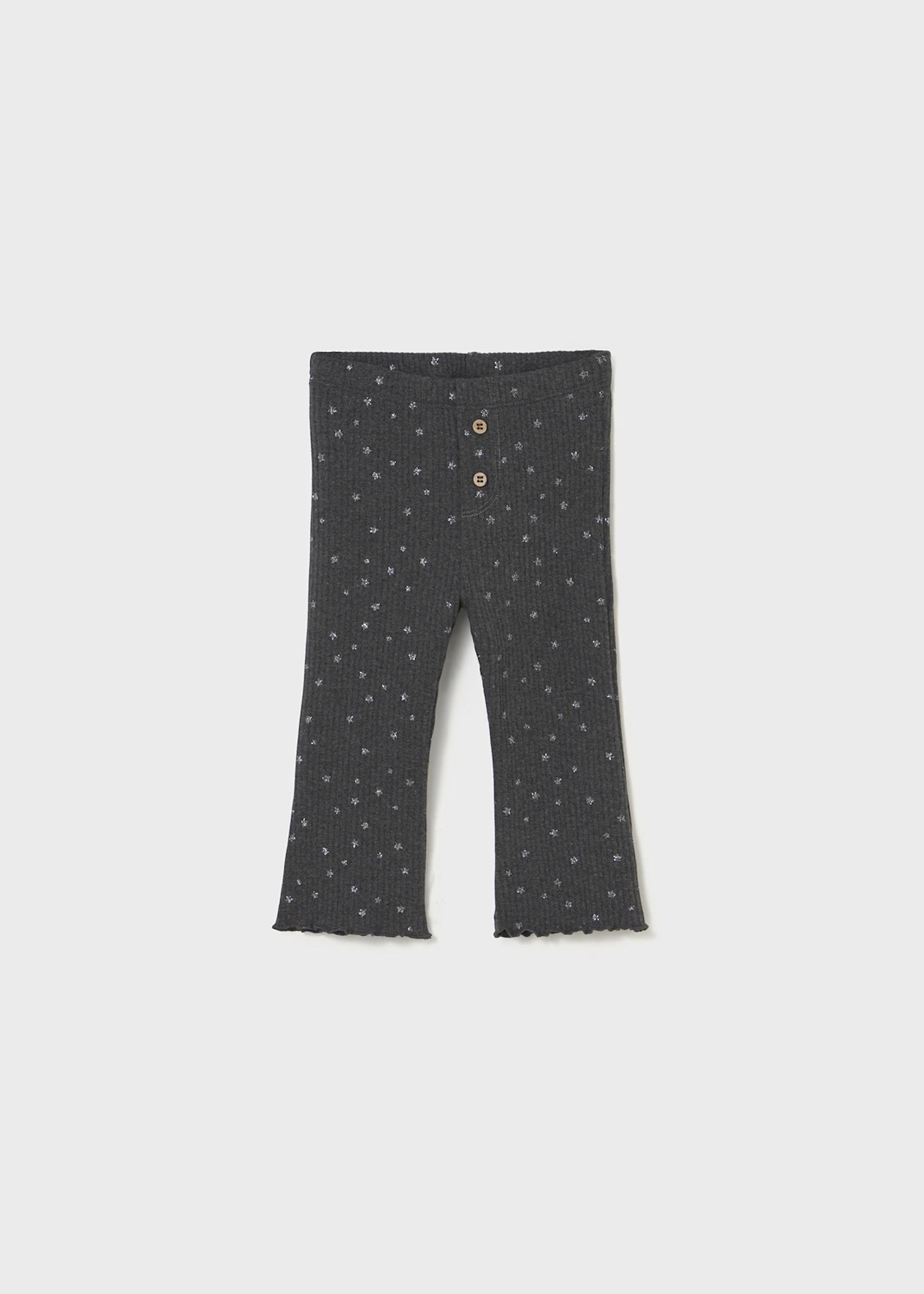 Mayoral Ribbed Flare Legging - Lead Little Sprout