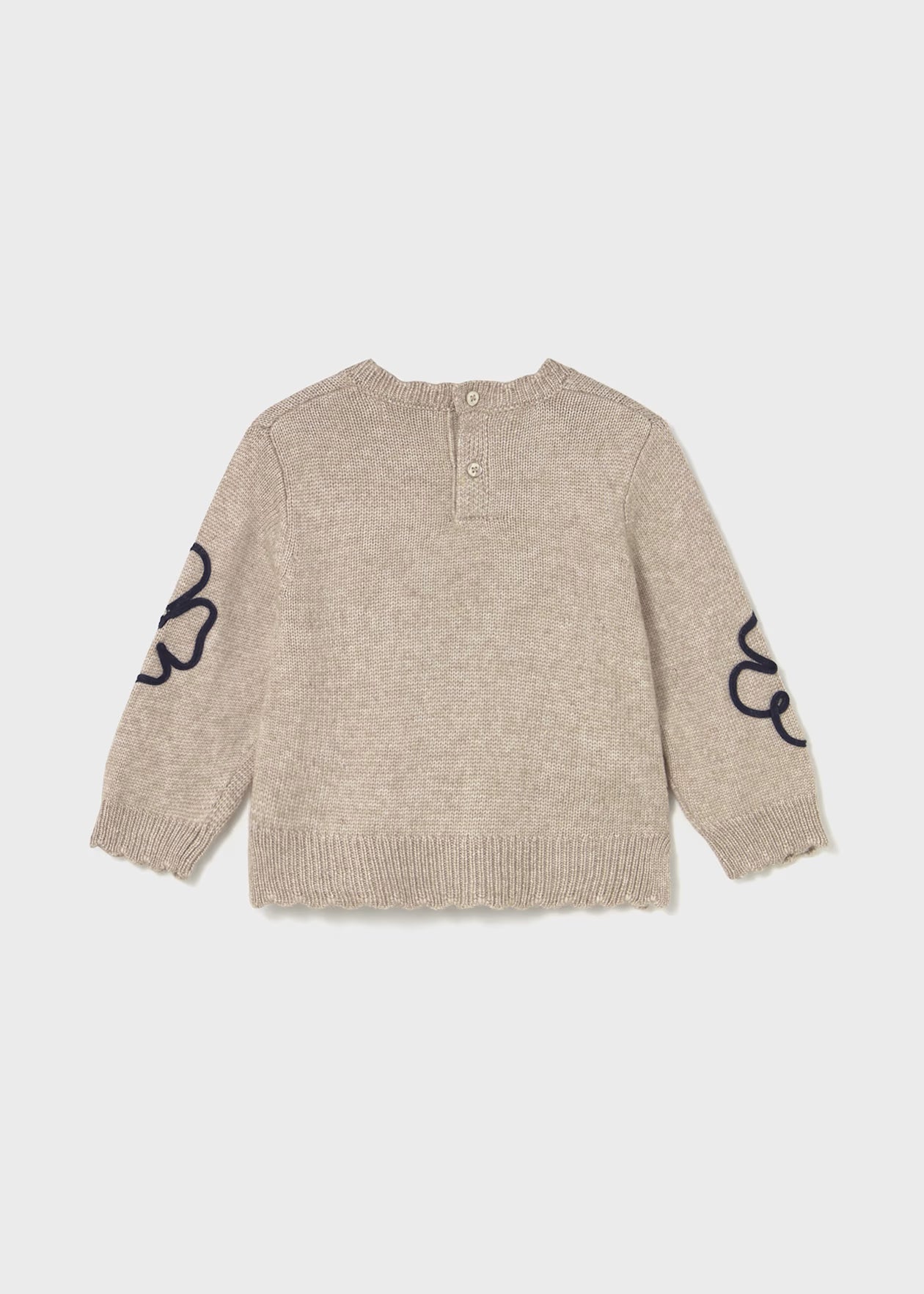 Baby Soft Knit Sweater - Heather Toffee