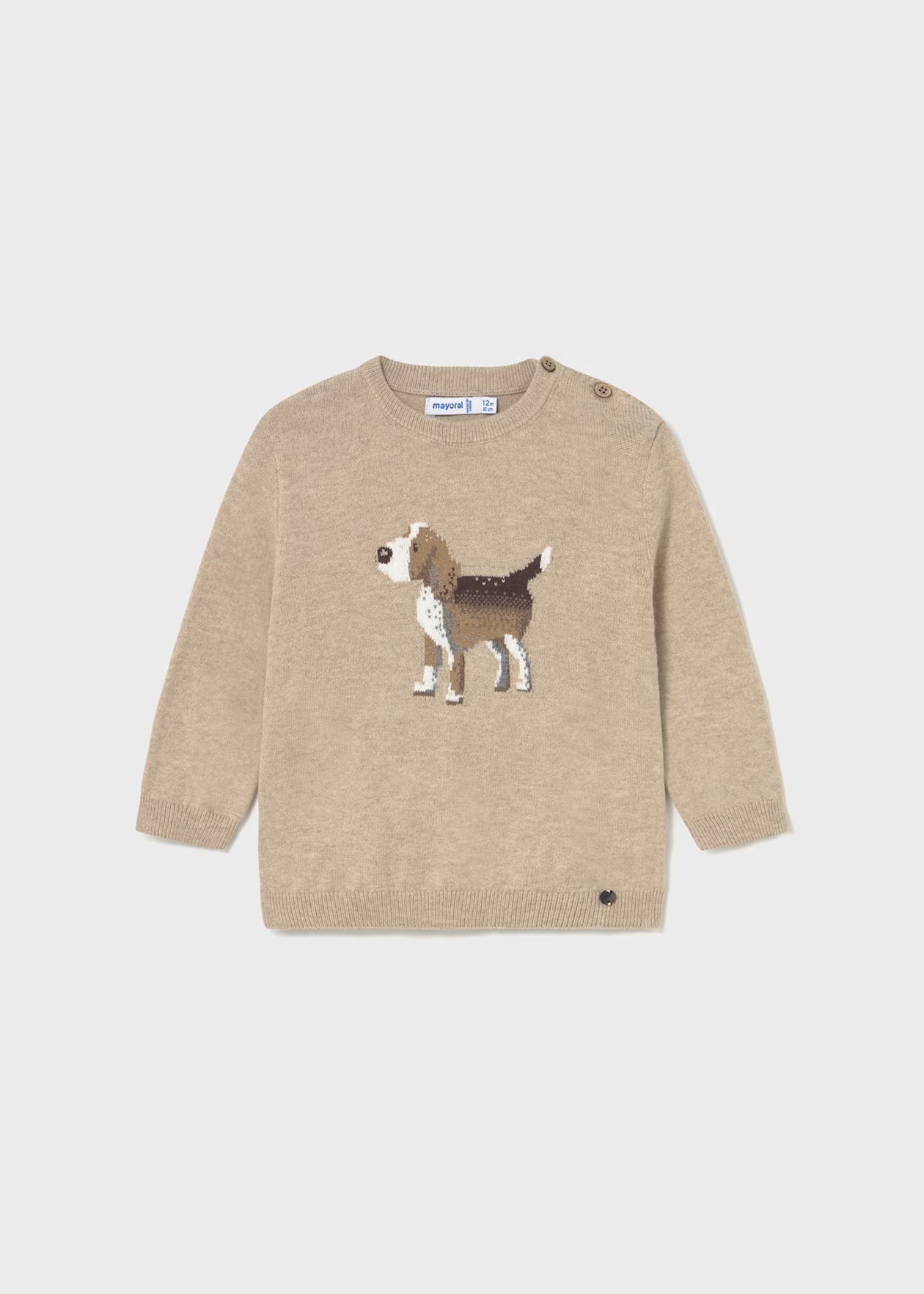 Mayoral Dog Sweater Little Sprout