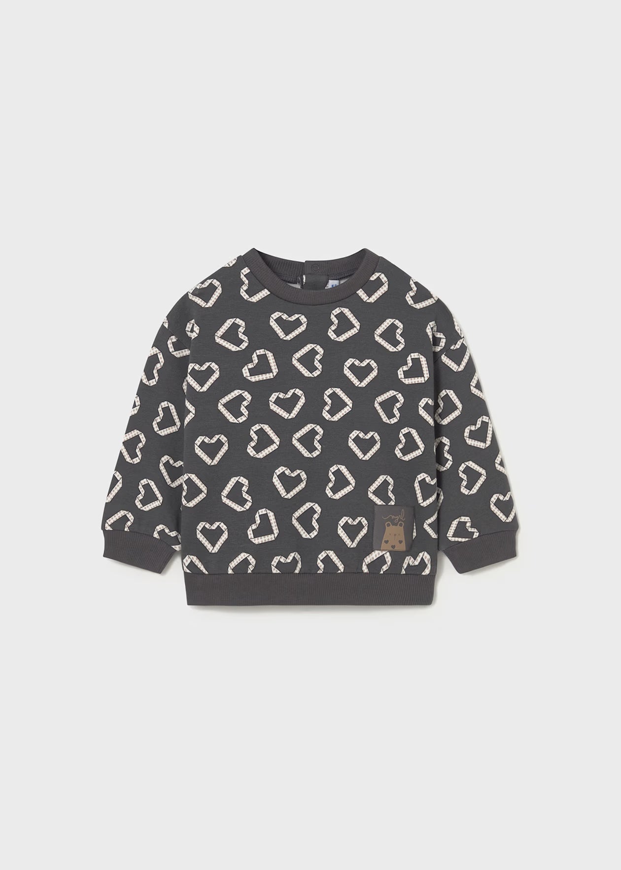 Mayoral Baby Sweatshirt Lead Little Sprout