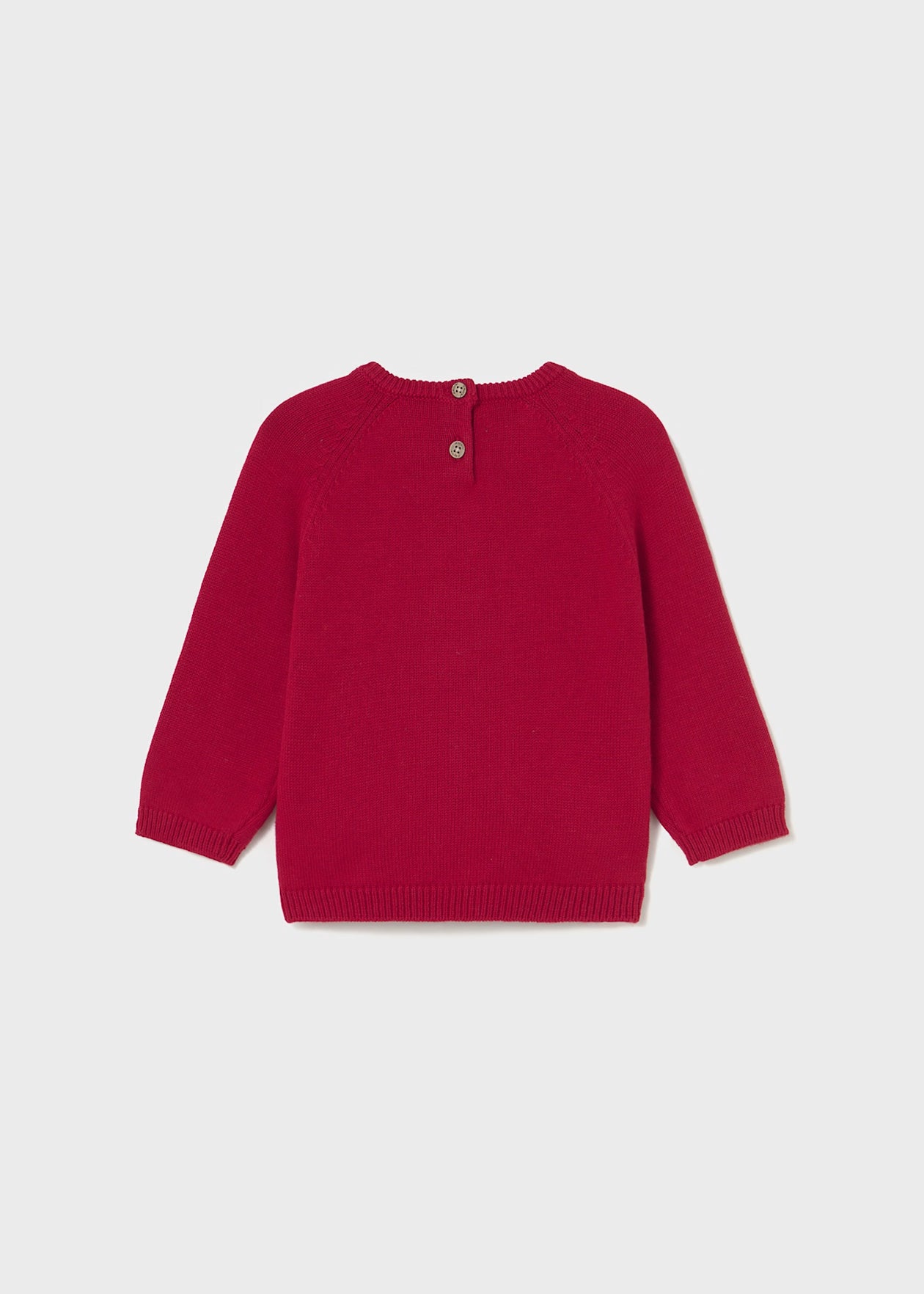 Animal Intarsia Sweater - Red